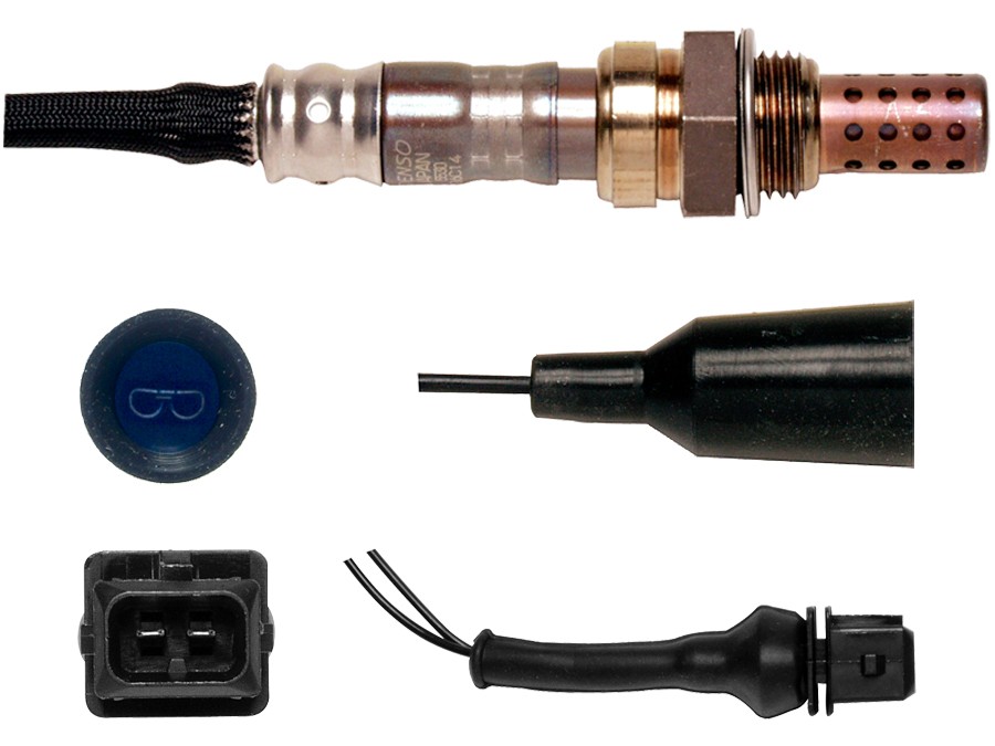 Oxygen Sensor 3 Wire, Direct Fit, Heated, Wire Length: 49.49