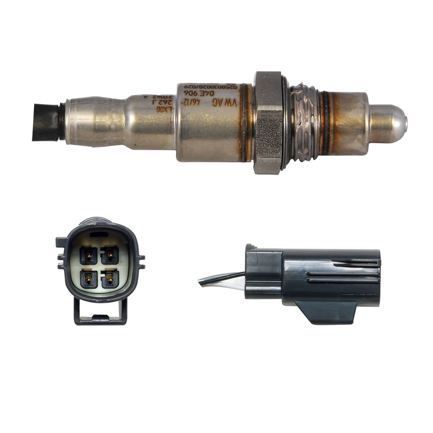 Oxygen Sensor 4 Wire, Direct Fit, Heated, Wire Length: 15.59