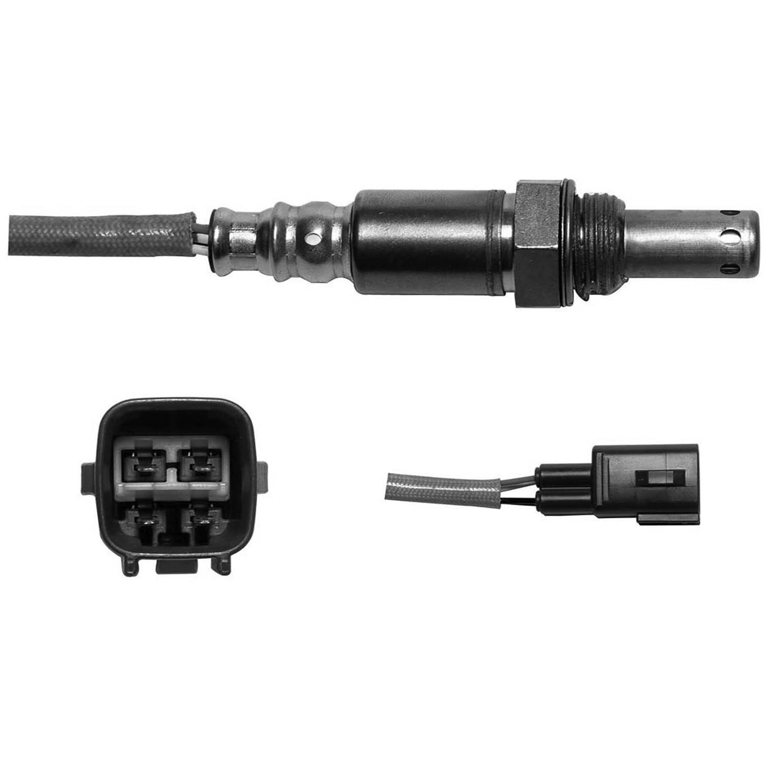 Oxygen Sensor 4 Wire, Direct Fit, Heated, Wire Length: 19.29