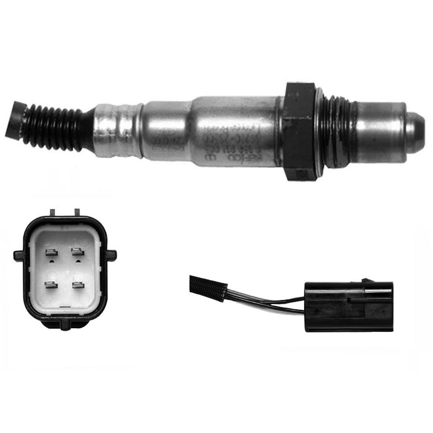 Oxygen Sensor 4 Wire, Direct Fit, Heated, Wire Length: 8.39