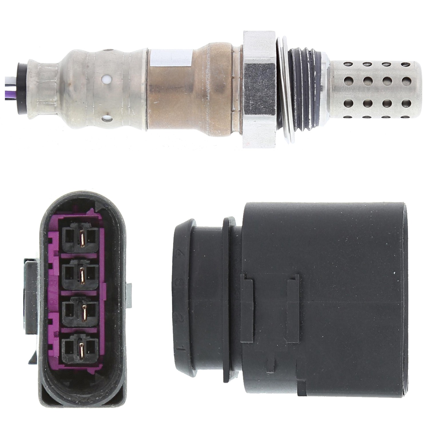 Oxygen Sensor 4 Wire, Direct Fit, Heated, Wire Length: 49.37