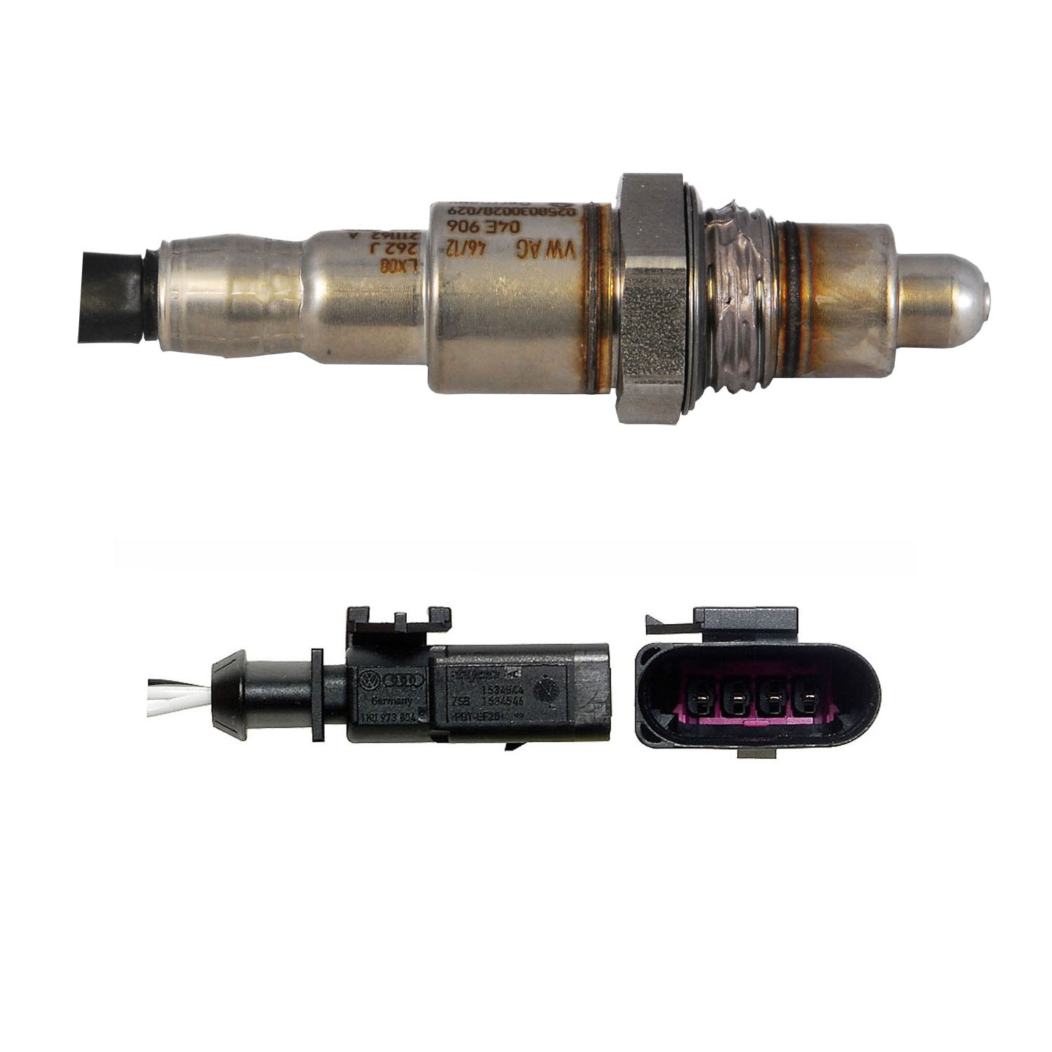 Oxygen Sensor 4 Wire, Direct Fit, Heated, Wire Length: 16.26