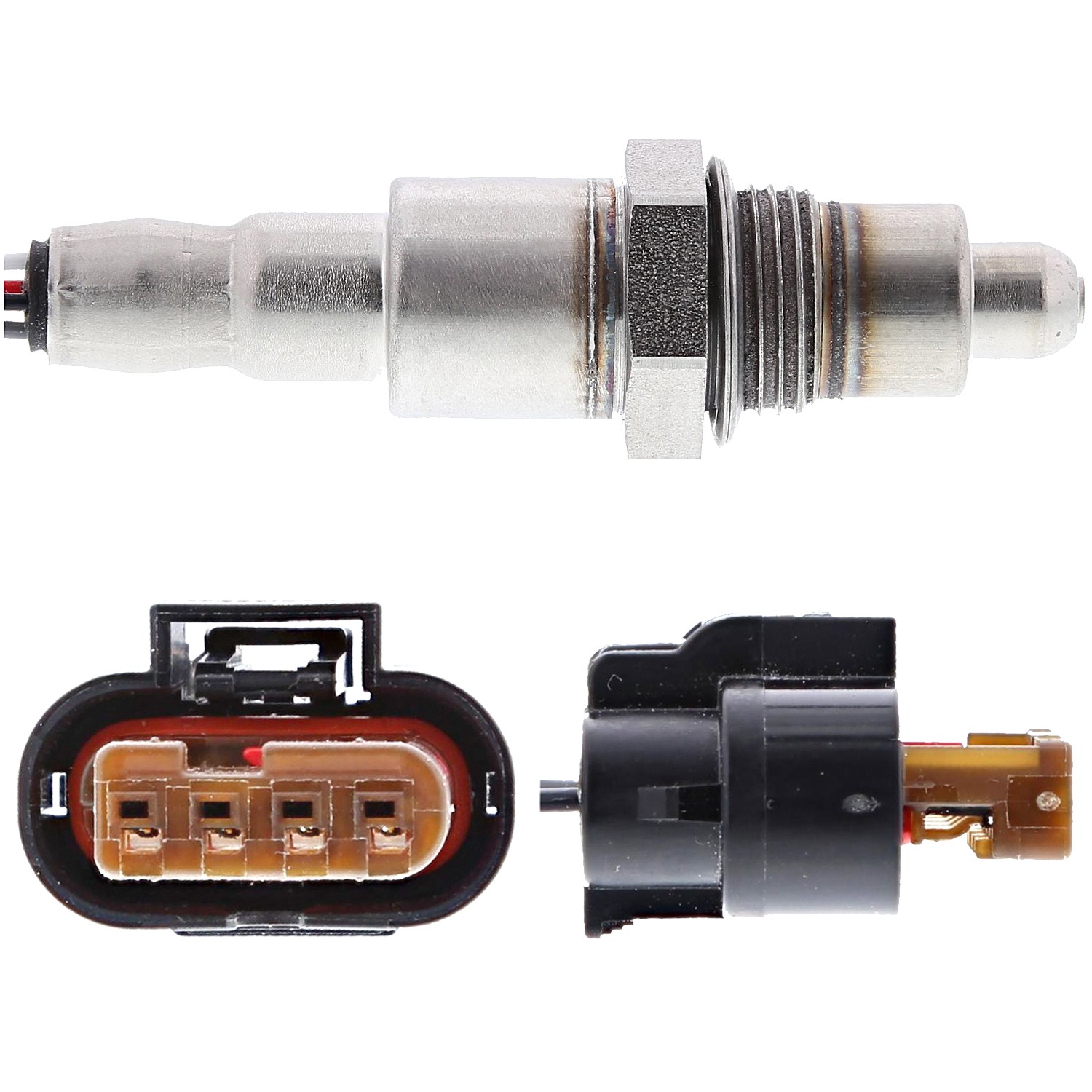 Oxygen Sensor 4 Wire, Direct Fit, Heated, Wire Length:  21.65