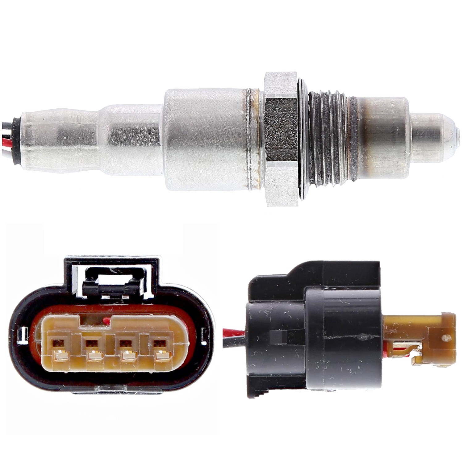 Oxygen Sensor 4 Wire, Direct Fit, Heated, Wire Length: 15.16