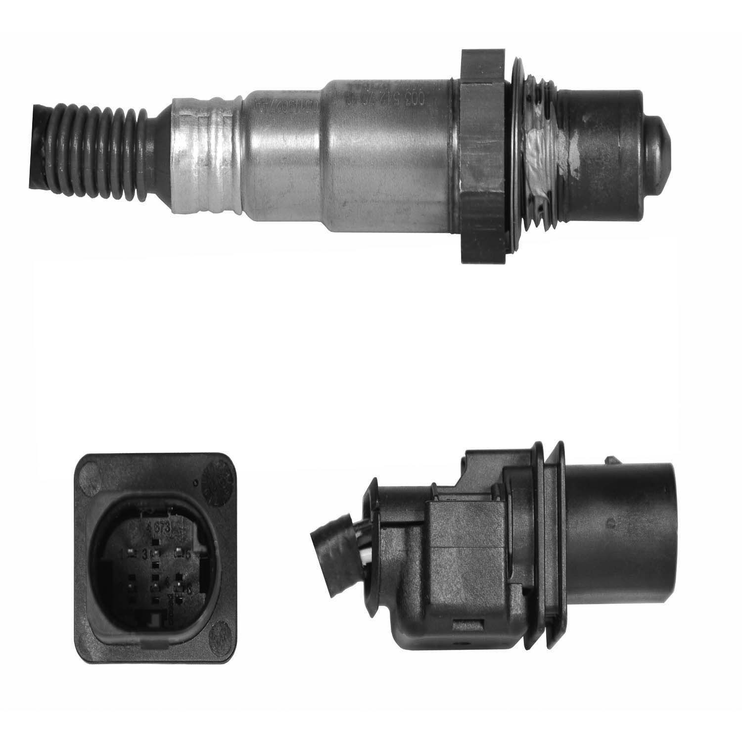 Air/Fuel Sensor 5 Wire, Direct Fit, Heated, Wire Length: 21.34