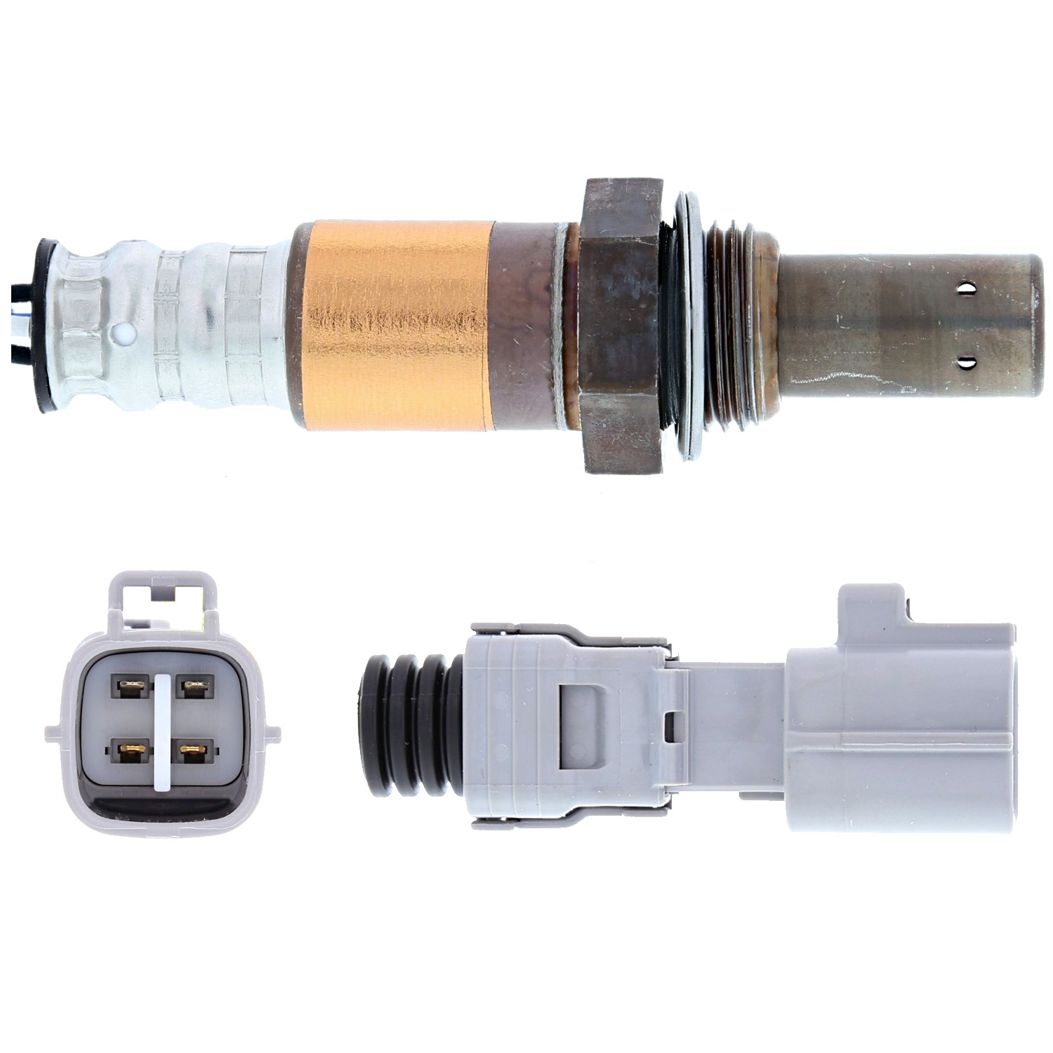 Oxygen Sensor 4 Wire, Direct Fit, Heated, Wire Length: 16.73