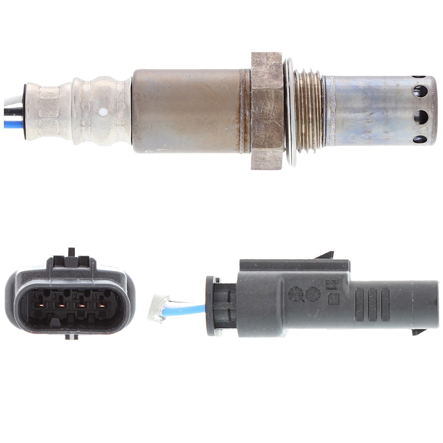 Oxygen Sensor 1 Wire, Direct Fit, Unheated, Wire Length: 14.76