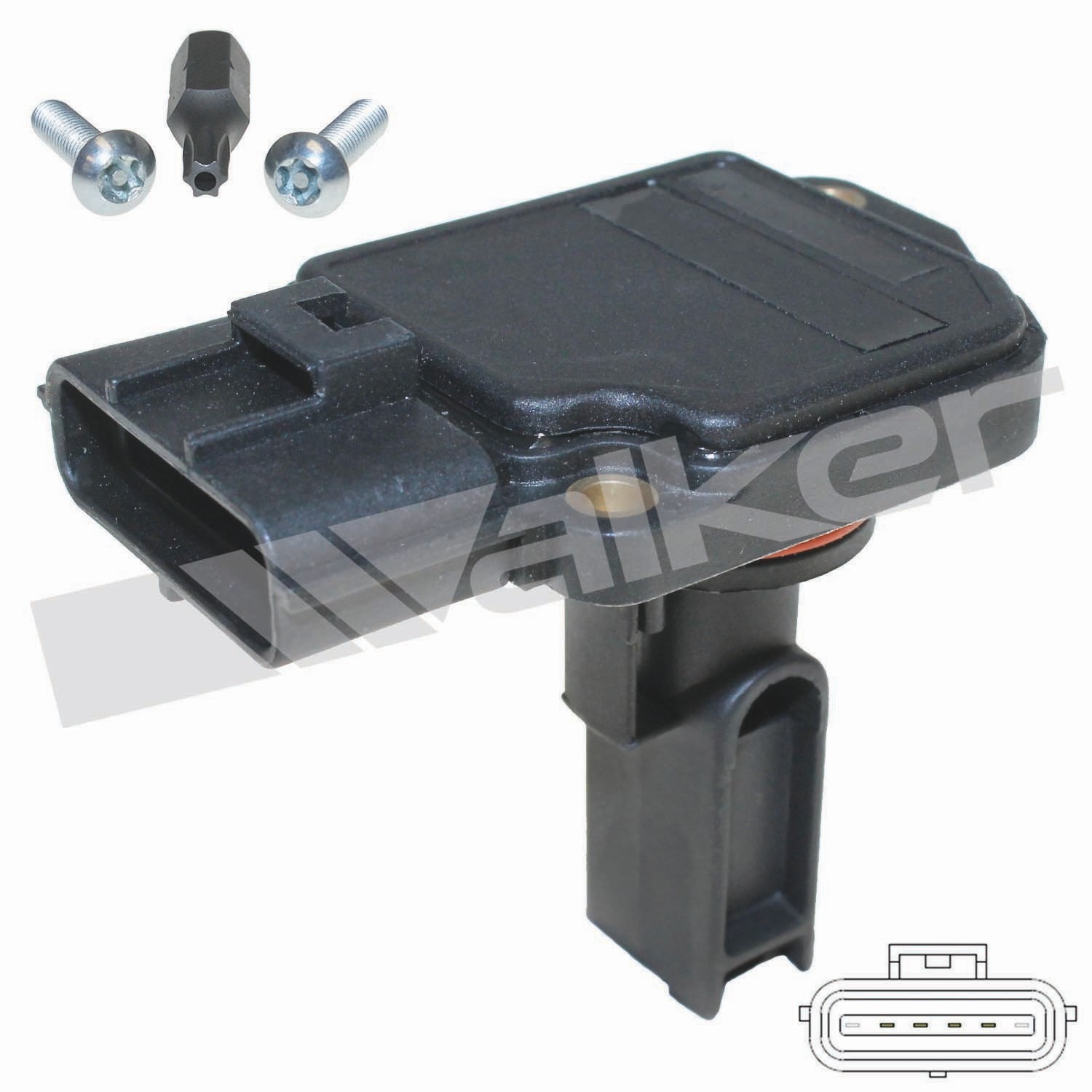 Walker Products 245-1151 Mass Air Flow Sensor