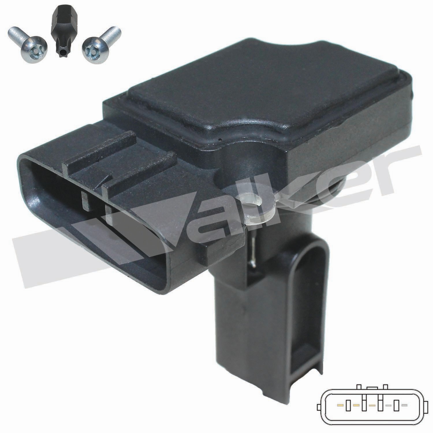 Walker Products 245-1166 Mass Air Flow Sensor, Sensor Only