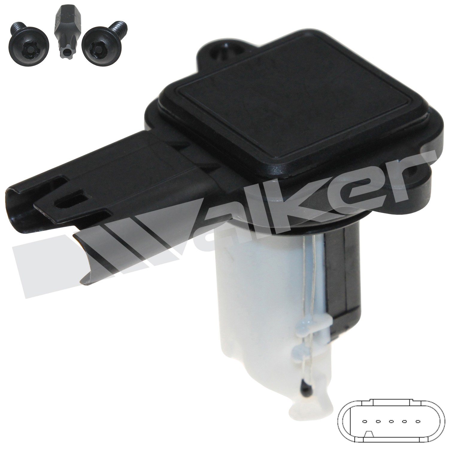 Walker Products 245-1290 Mass Air Flow Sensor, Sensor Only