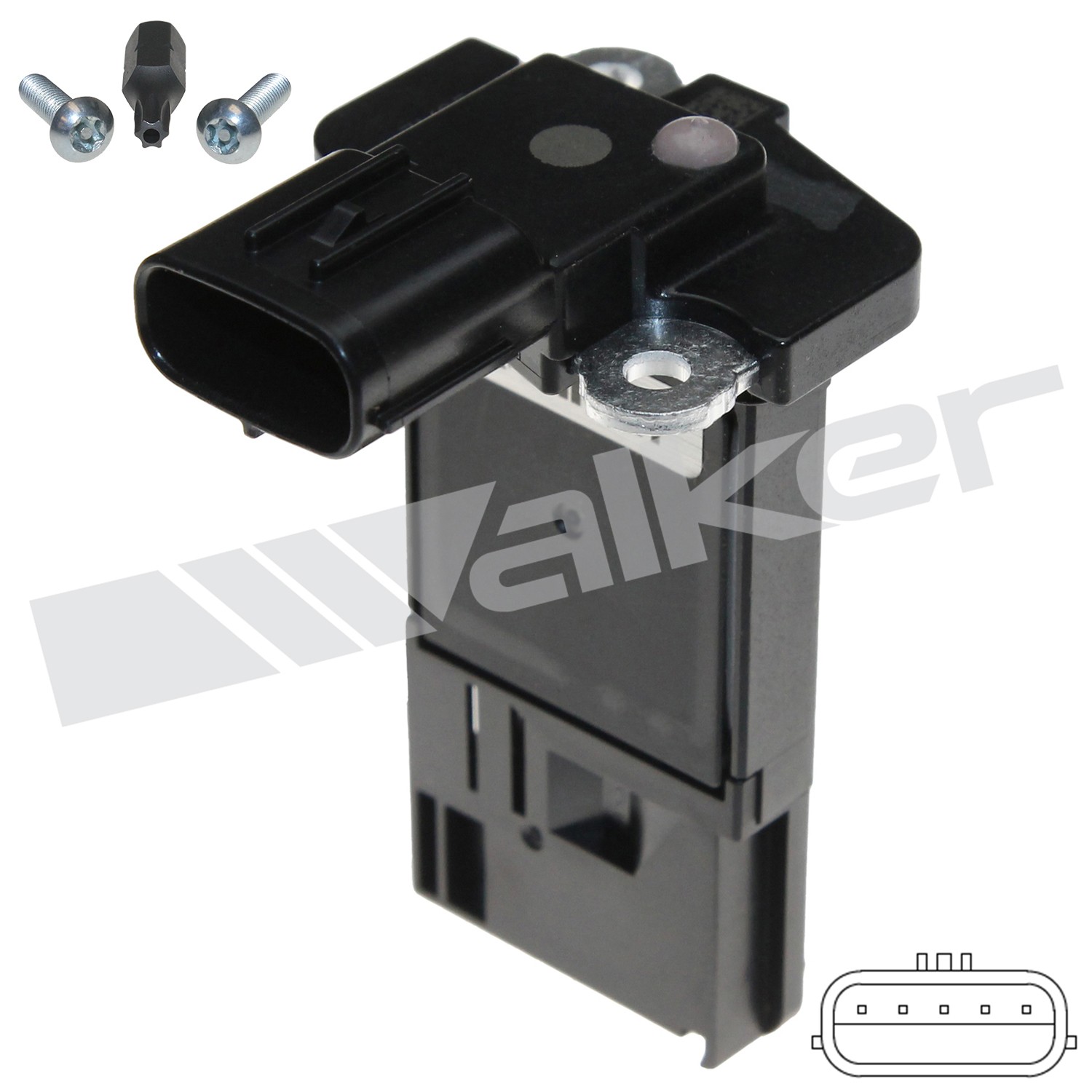 Walker Products 245-1431 Mass Air Flow Sensor, Sensor Only