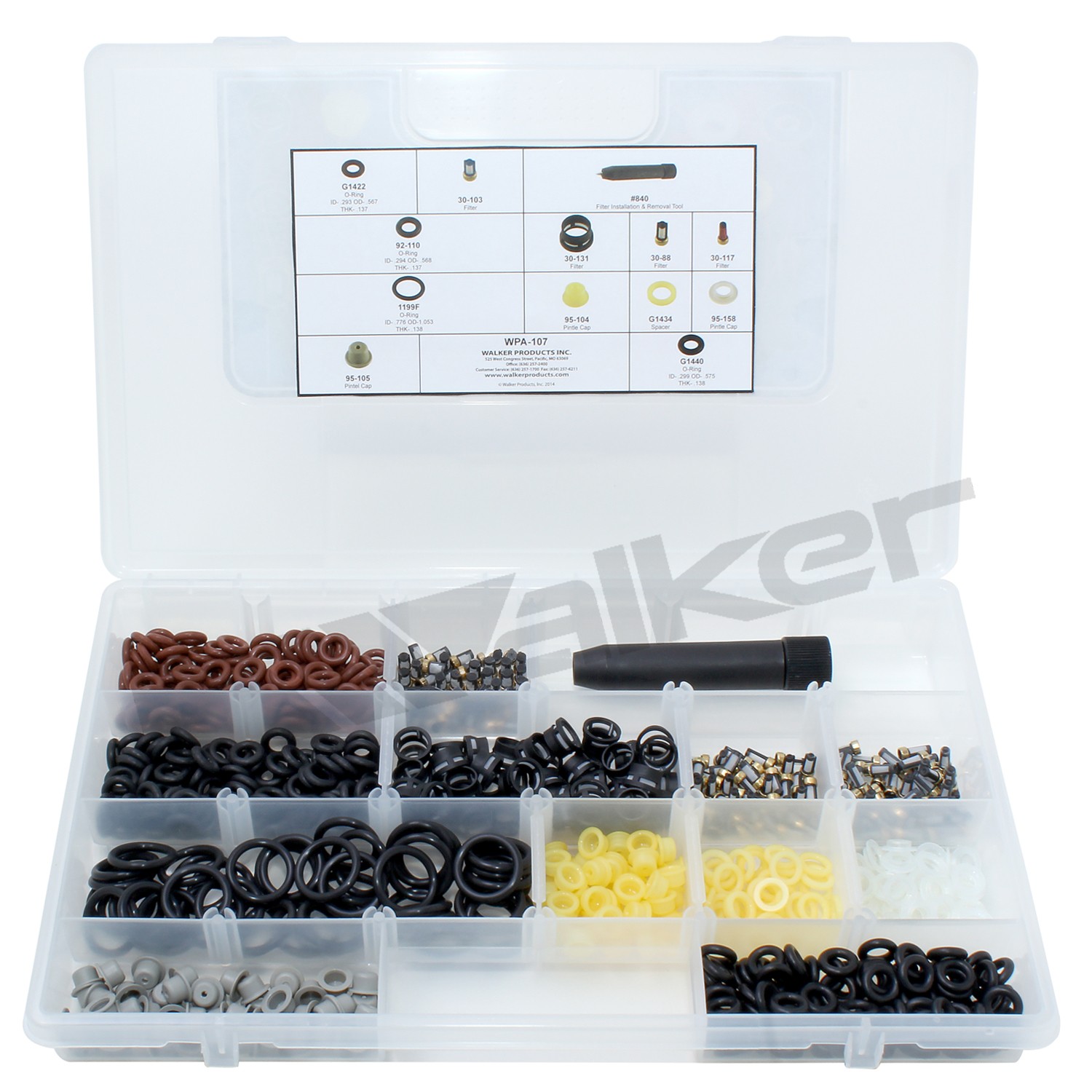Walker Products WPA-107 Fuel Injector Repair Kit