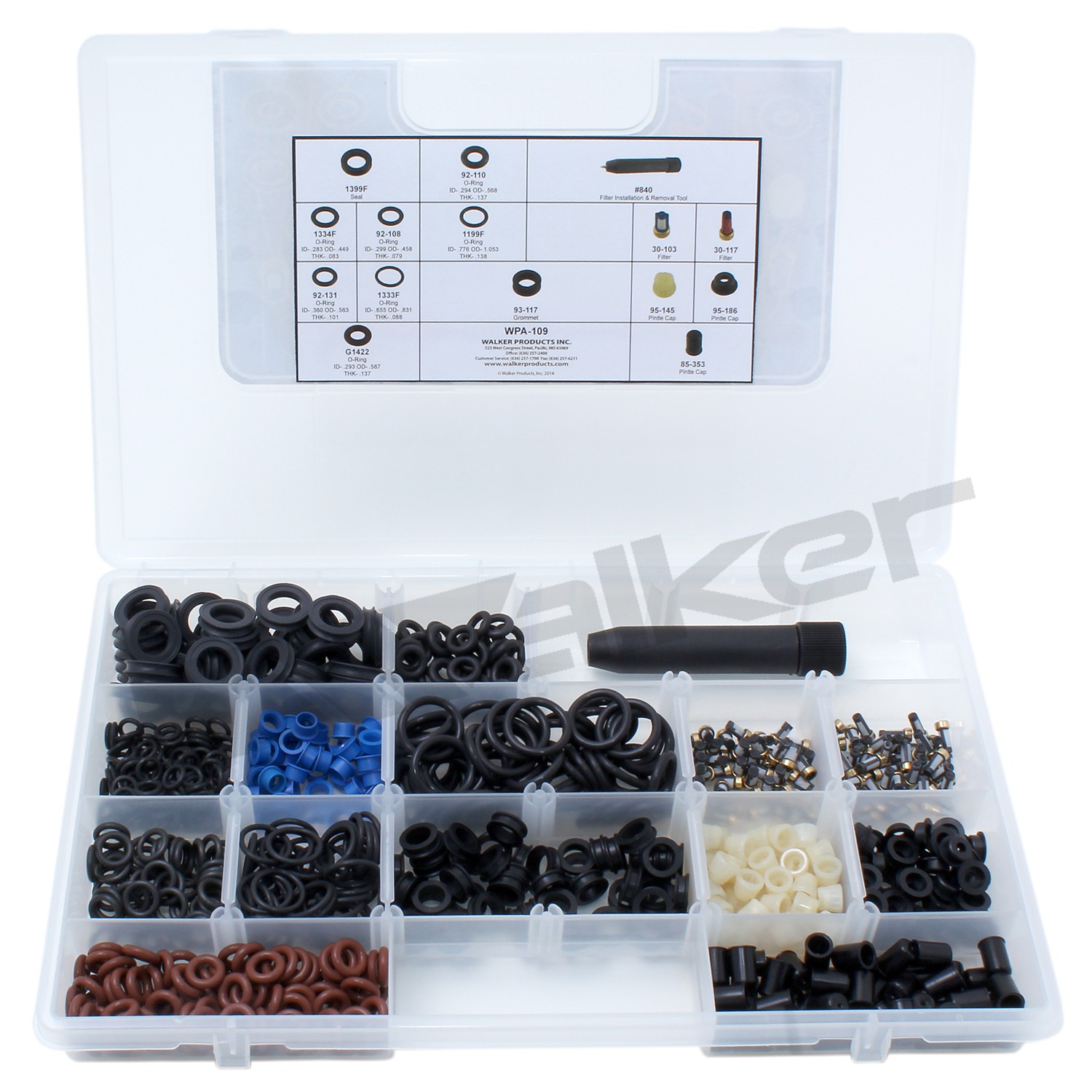 Walker Products WPA-109 Fuel Injector Repair Kit