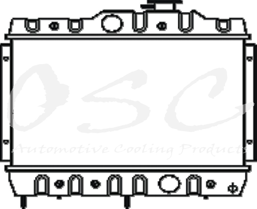 OSC Cooling Products 109 New Radiator