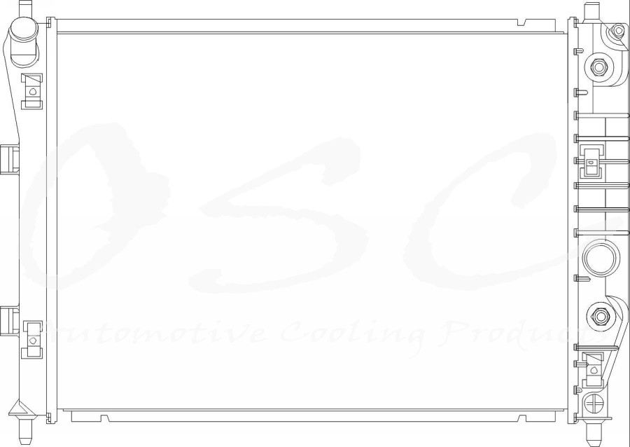 OSC Cooling Products 2934 New Radiator
