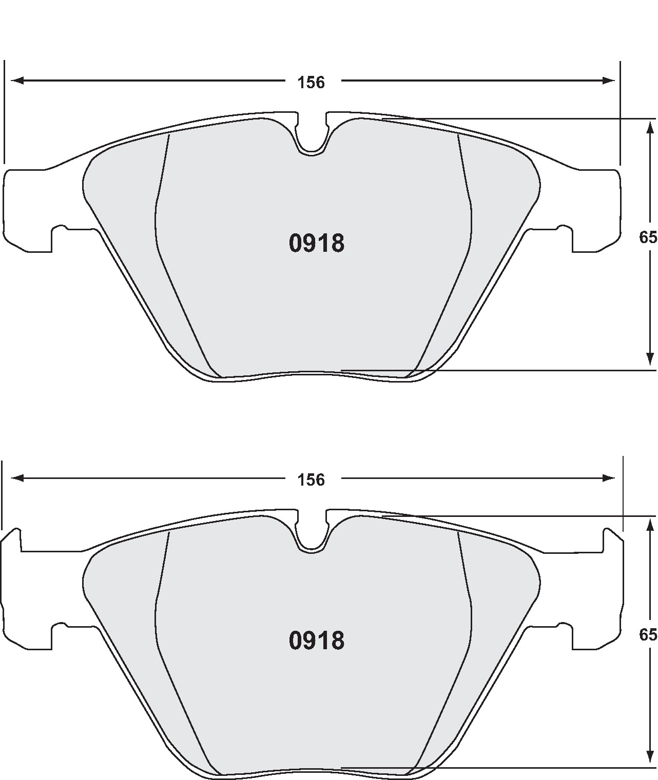 PERFORMANCE FRICTION BRAKE PADS