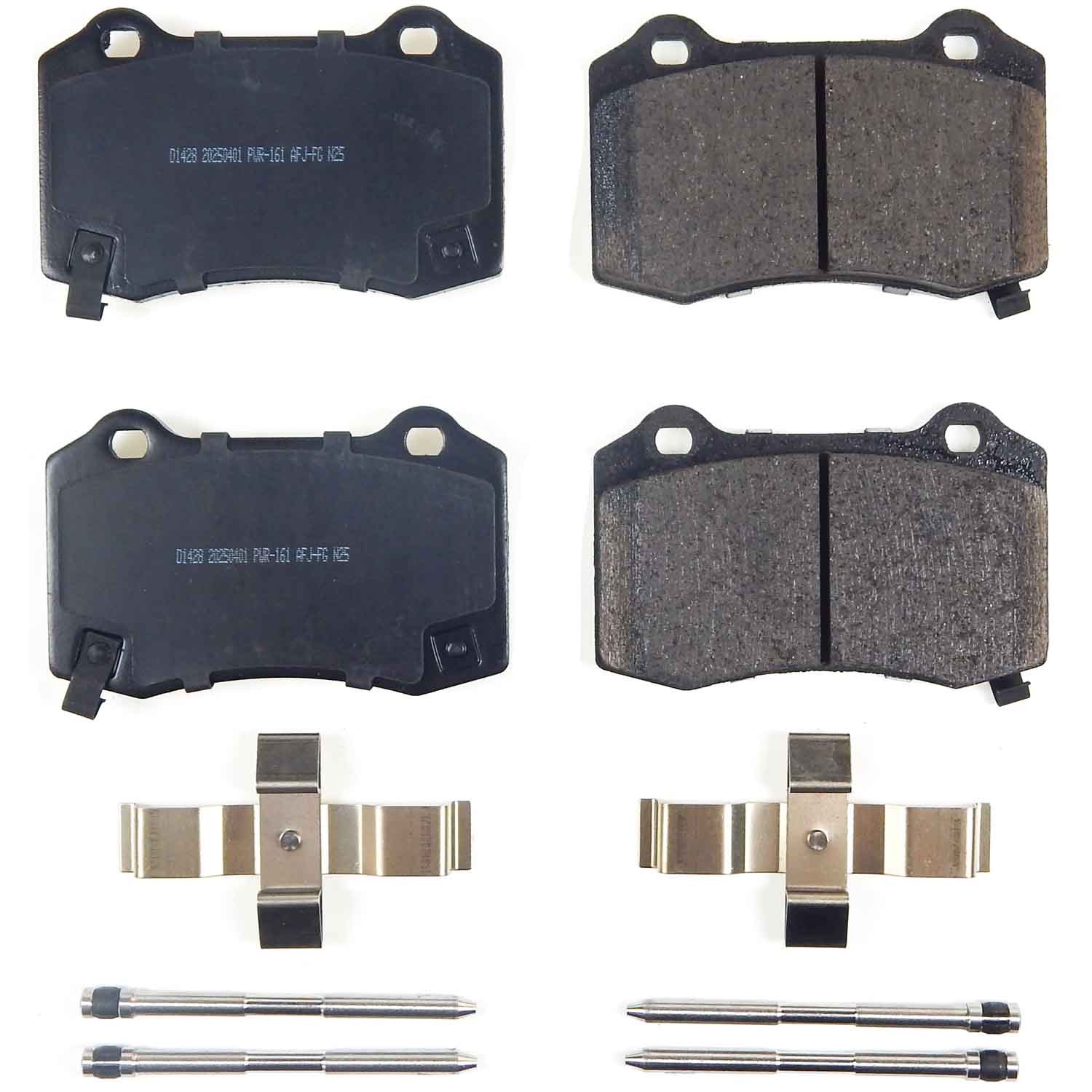 PowerStop - Z17 Low-Dust Ceramic Brake Pads with Hardware