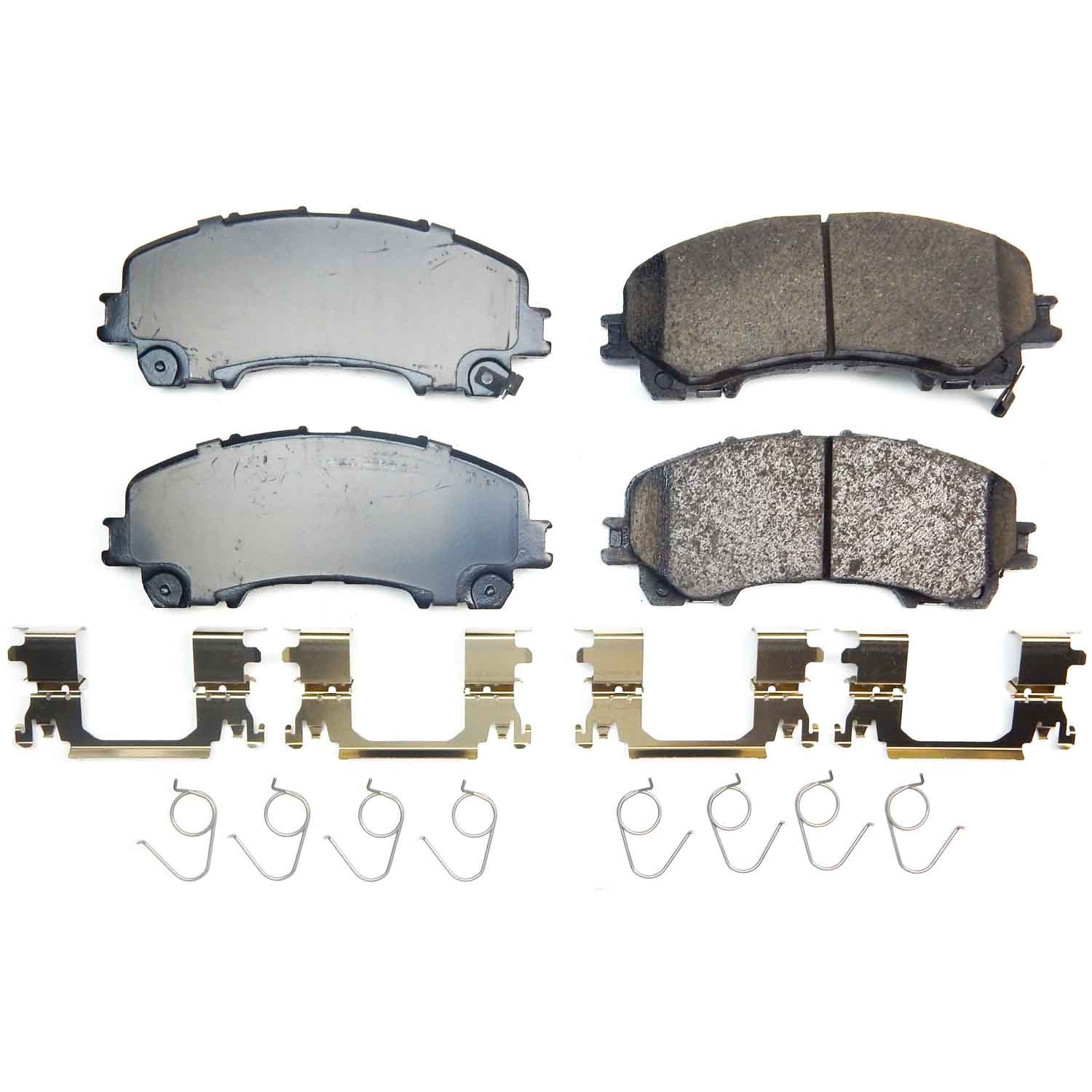 PowerStop - Z17 Low-Dust Ceramic Brake Pads with Hardware