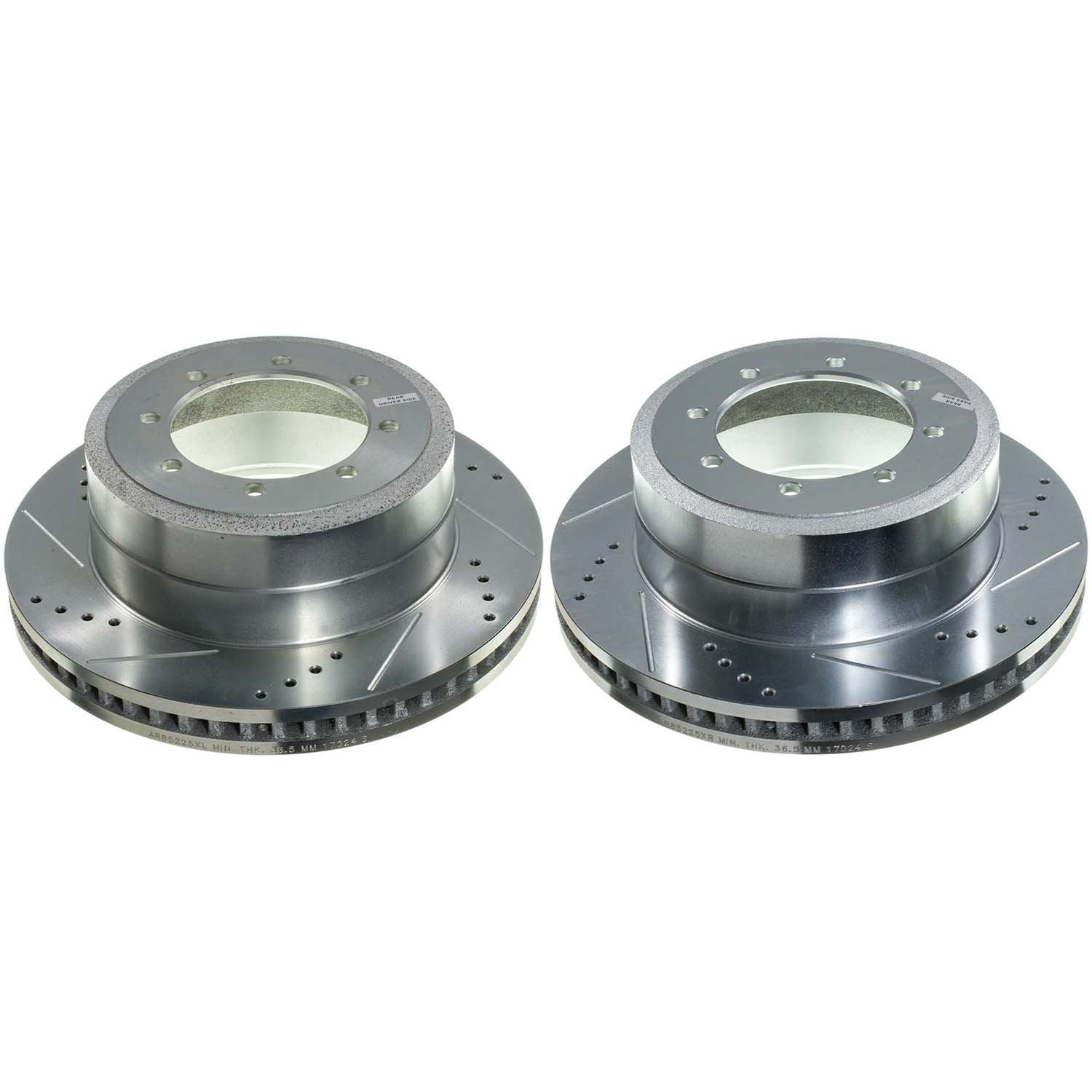 PowerStop Evolution Performance Drilled and Slotted Rotor Pair