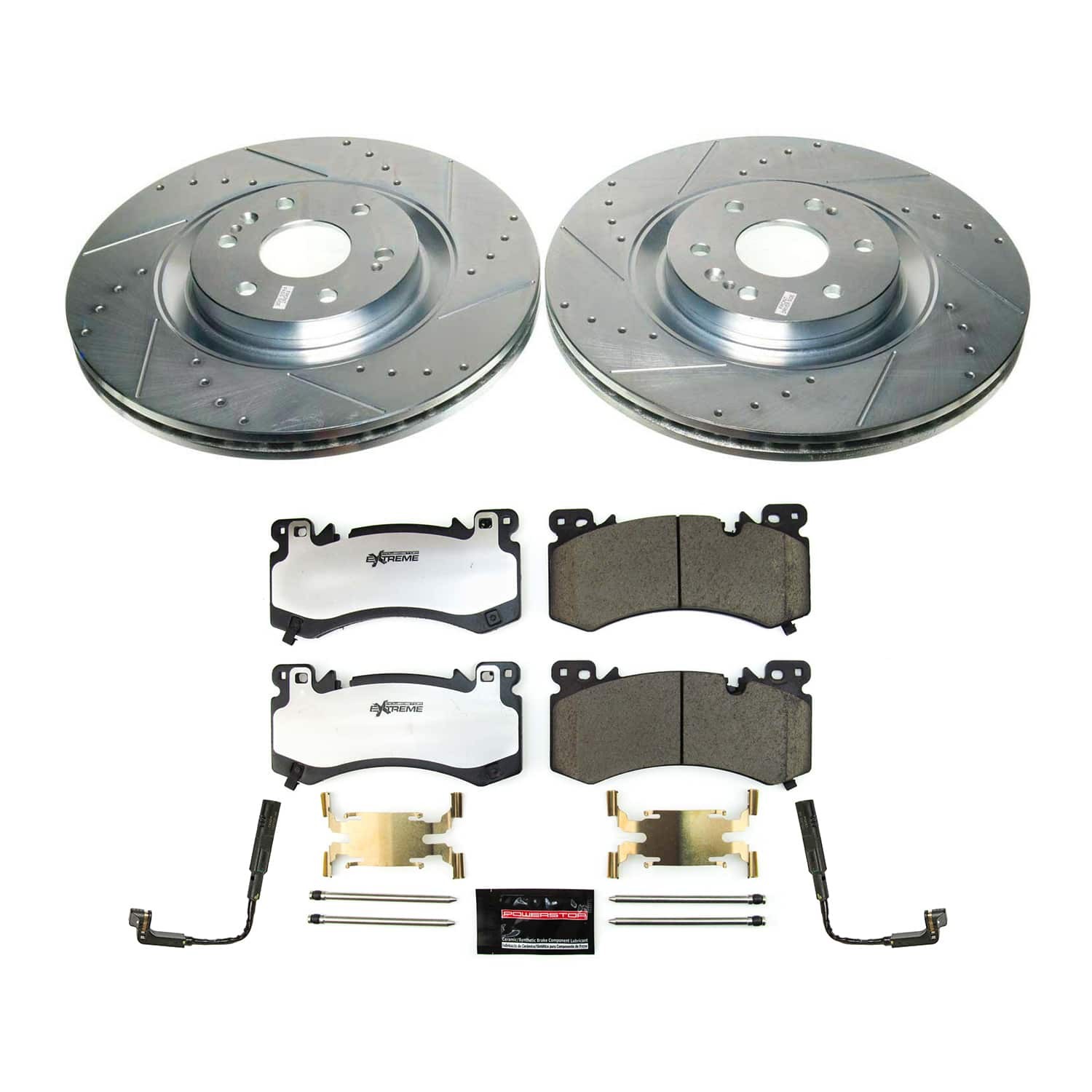 Z36 Truck and SUV Carbon-Fiber Ceramic Brake Pad and Drilled & Slotted Rotor Kit