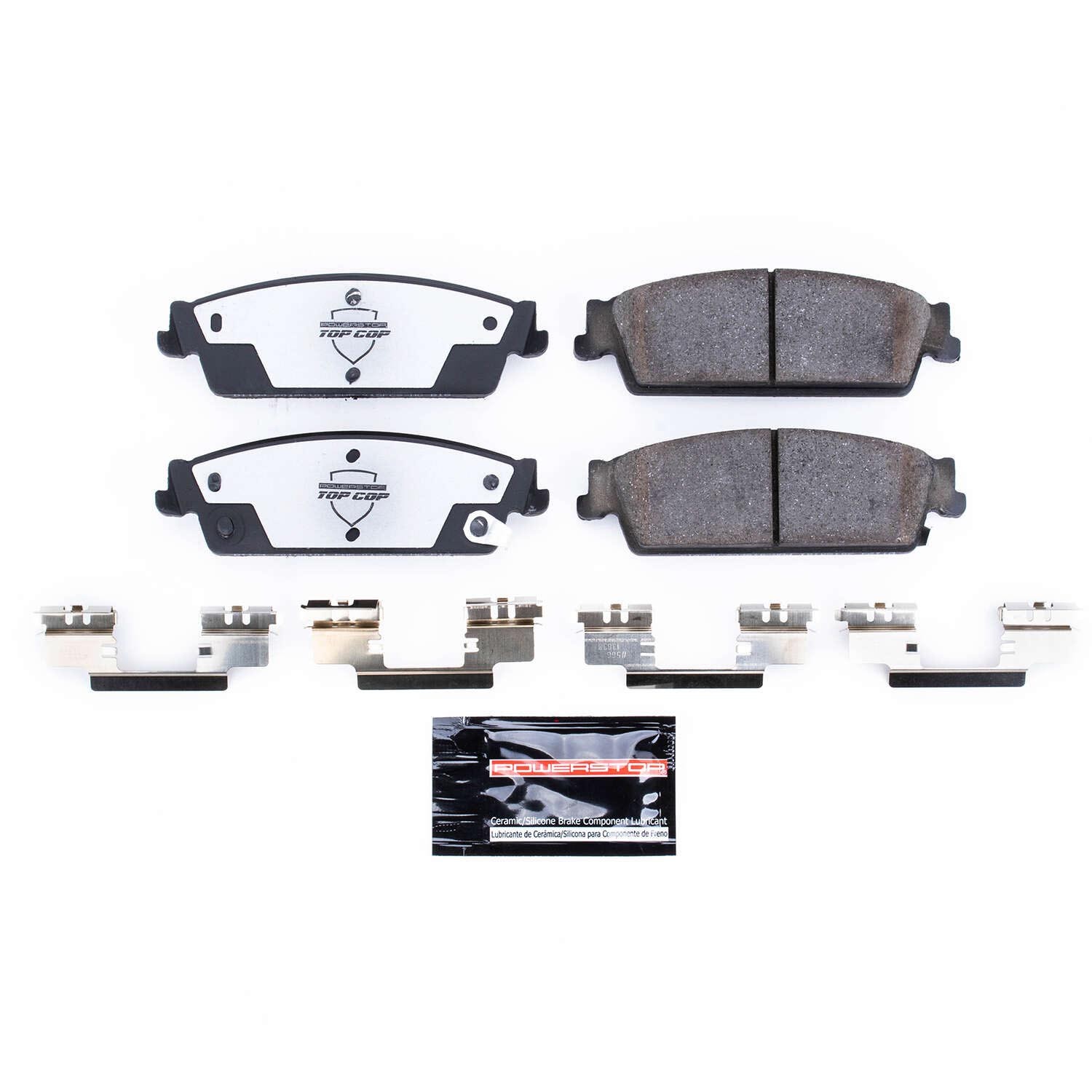 PowerStop - Z37 Top-Cop Carbon-Fiber Ceramic Brake Pads