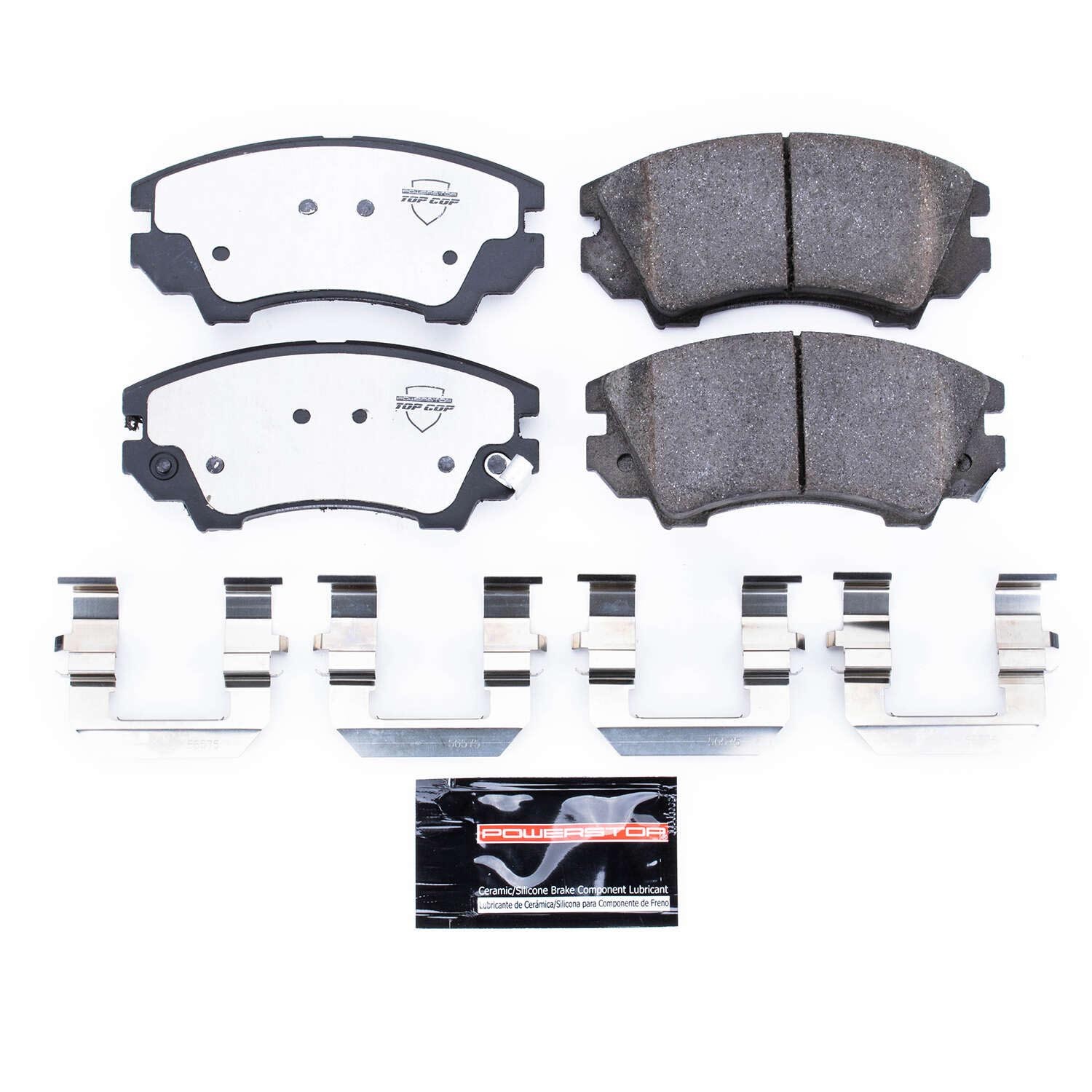 PowerStop - Z37 Top-Cop Carbon-Fiber Ceramic Brake Pads