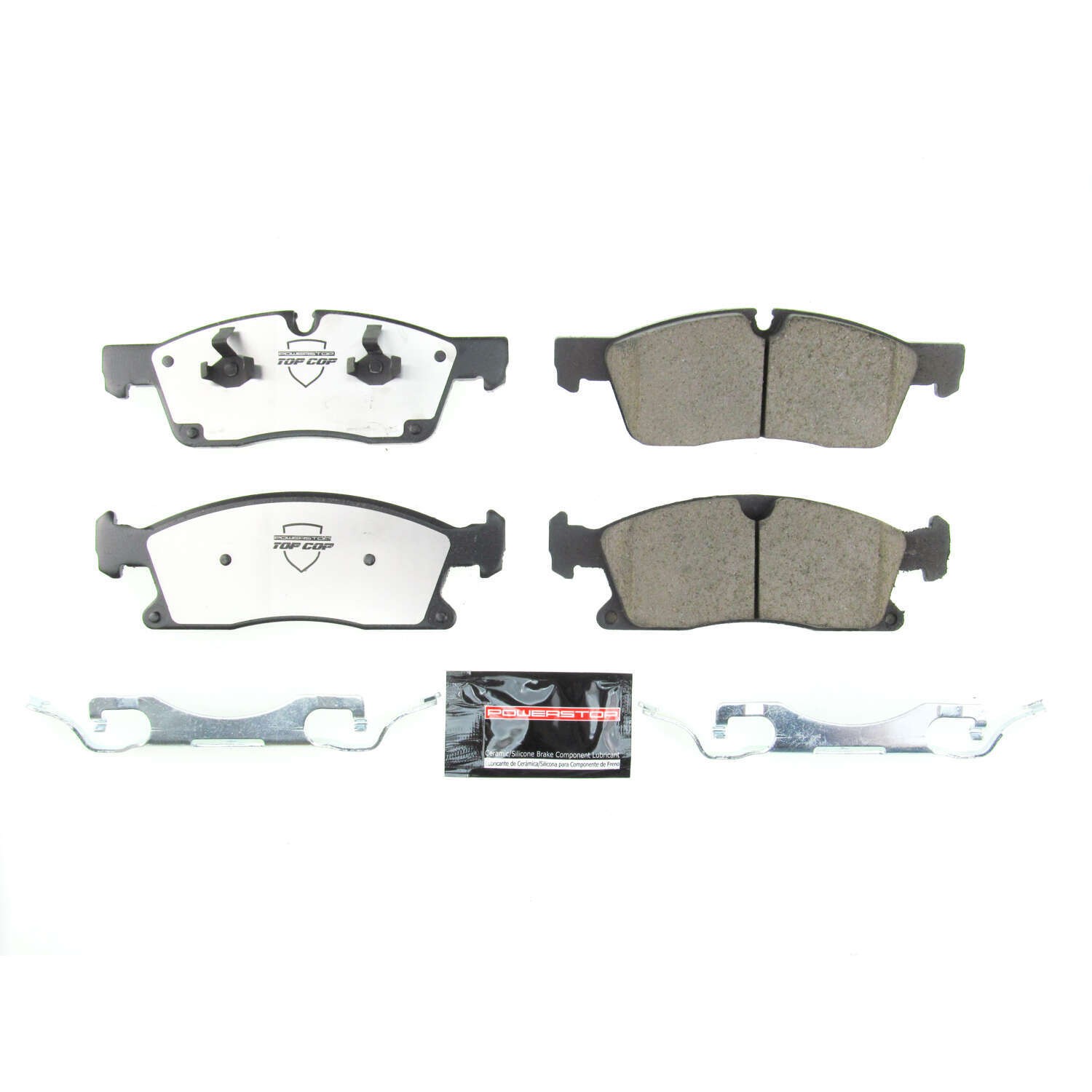 PowerStop - Z37 Top-Cop Carbon-Fiber Ceramic Brake Pads