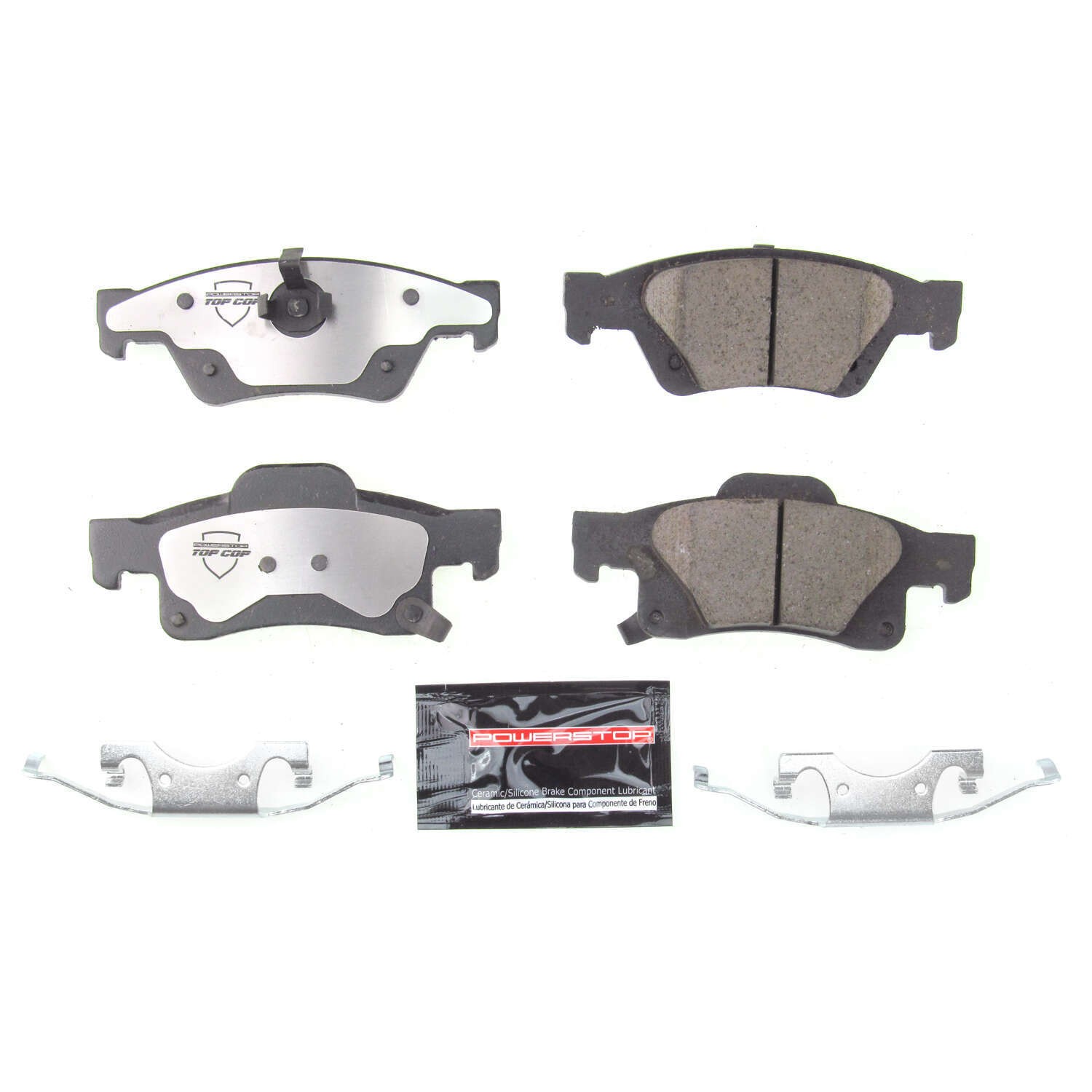 PowerStop - Z37 Top-Cop Carbon-Fiber Ceramic Brake Pads