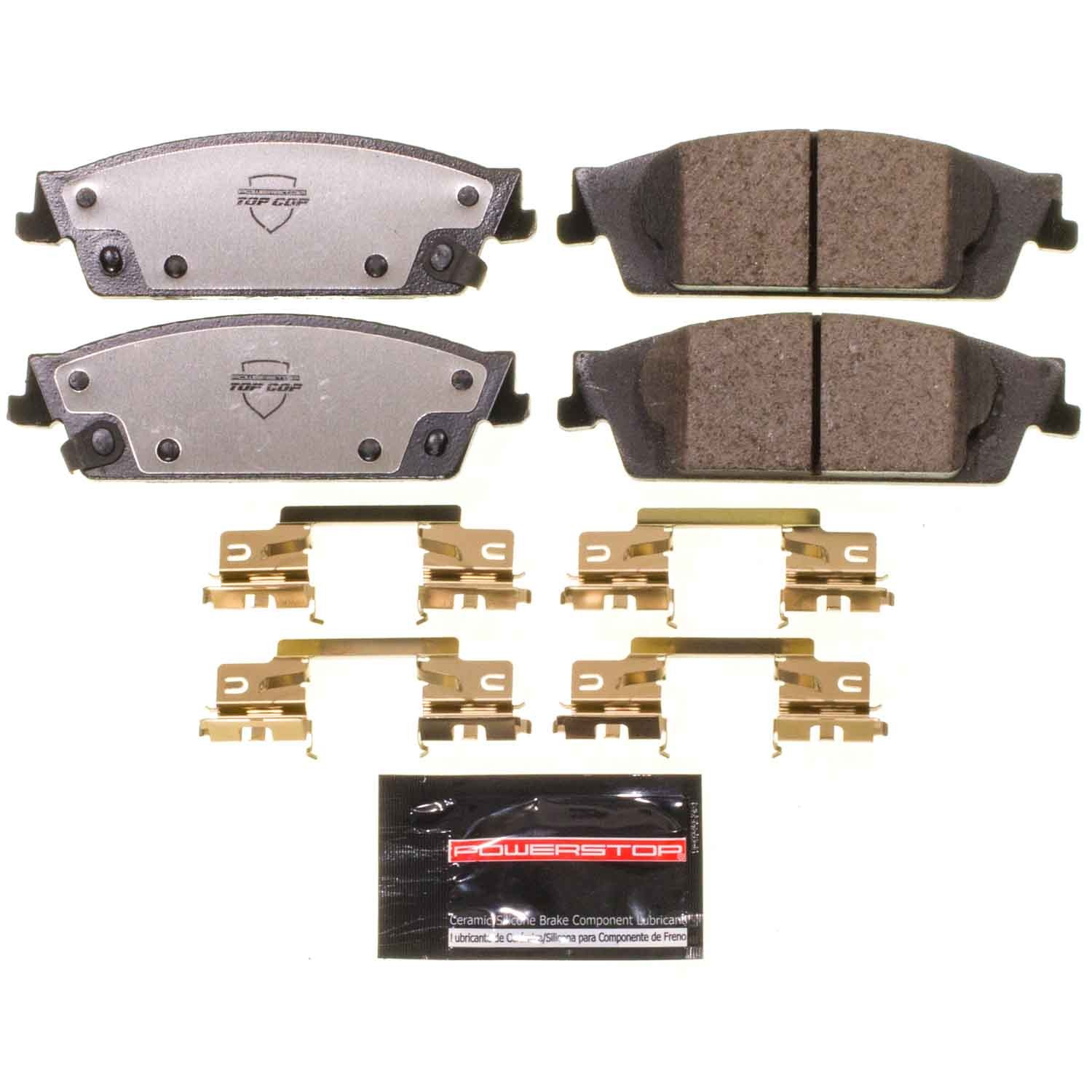 PowerStop - Z37 Top-Cop Carbon-Fiber Ceramic Brake Pads