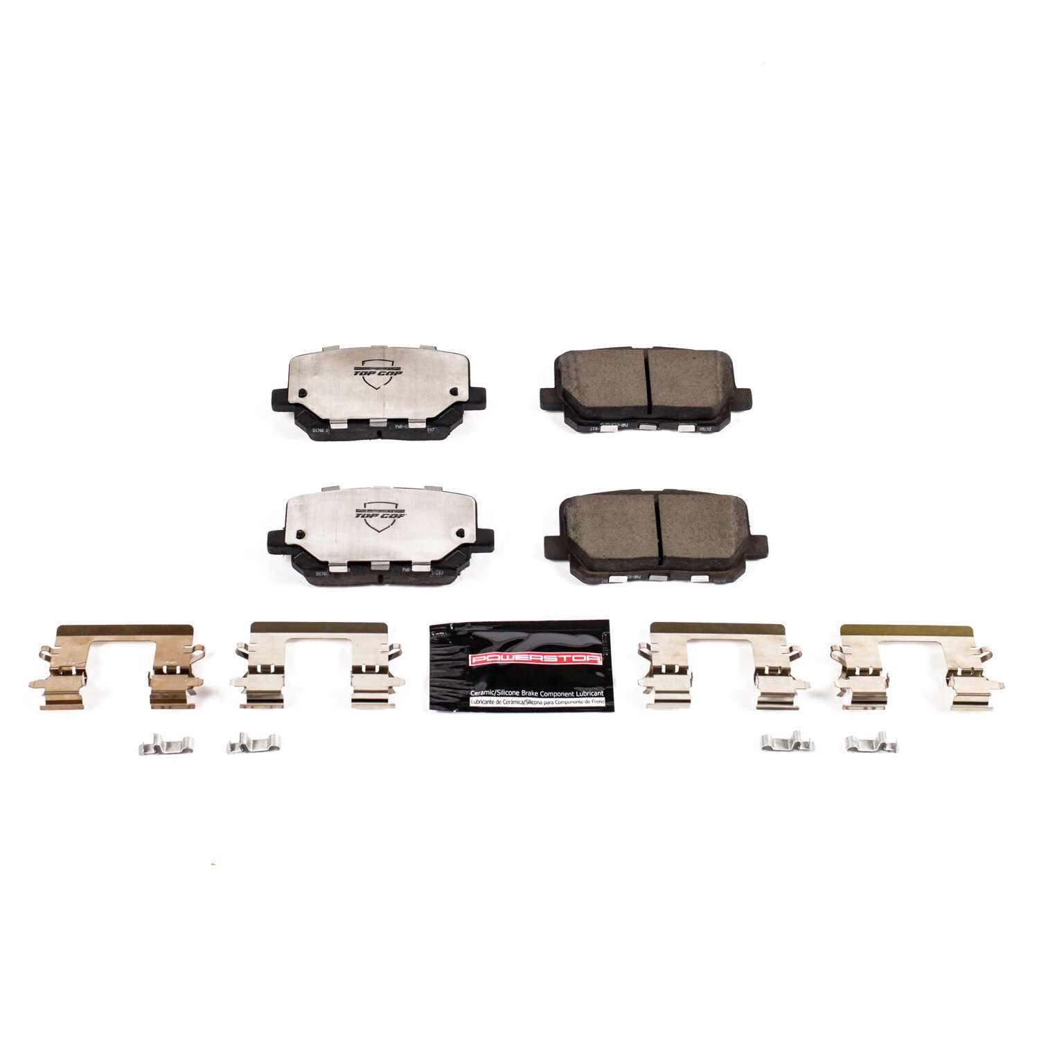 PowerStop - Z37 Top-Cop Carbon-Fiber Ceramic Brake Pads