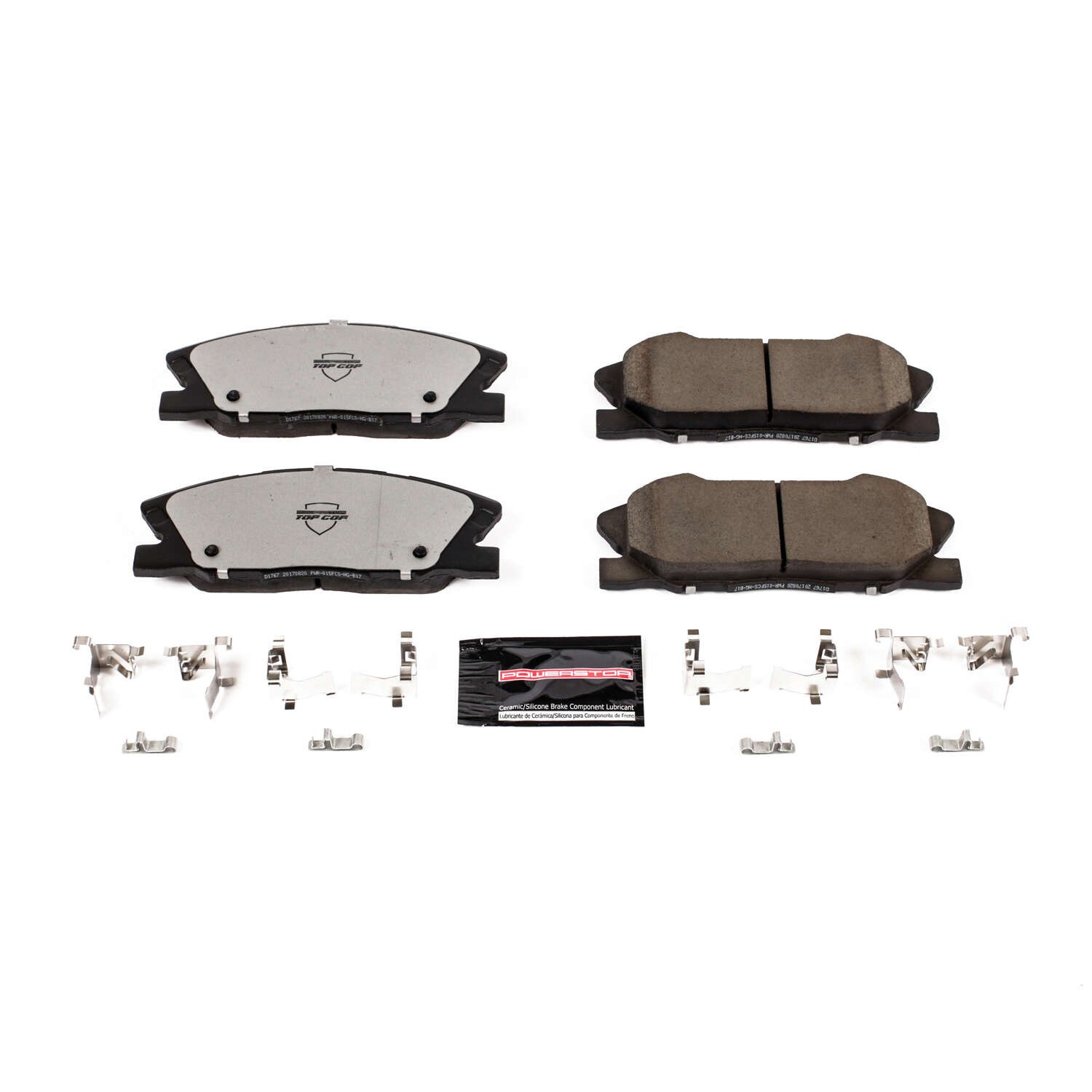 PowerStop - Z37 Top-Cop Carbon-Fiber Ceramic Brake Pads