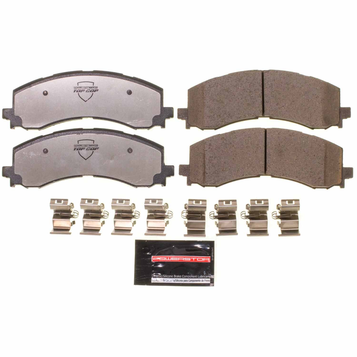 PowerStop - Z37 Top-Cop Carbon-Fiber Ceramic Brake Pads