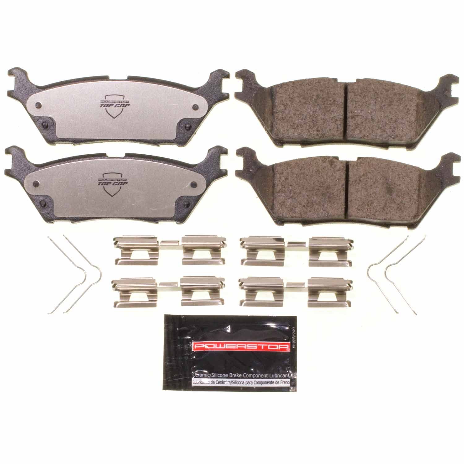 PowerStop - Z37 Top-Cop Carbon-Fiber Ceramic Brake Pads