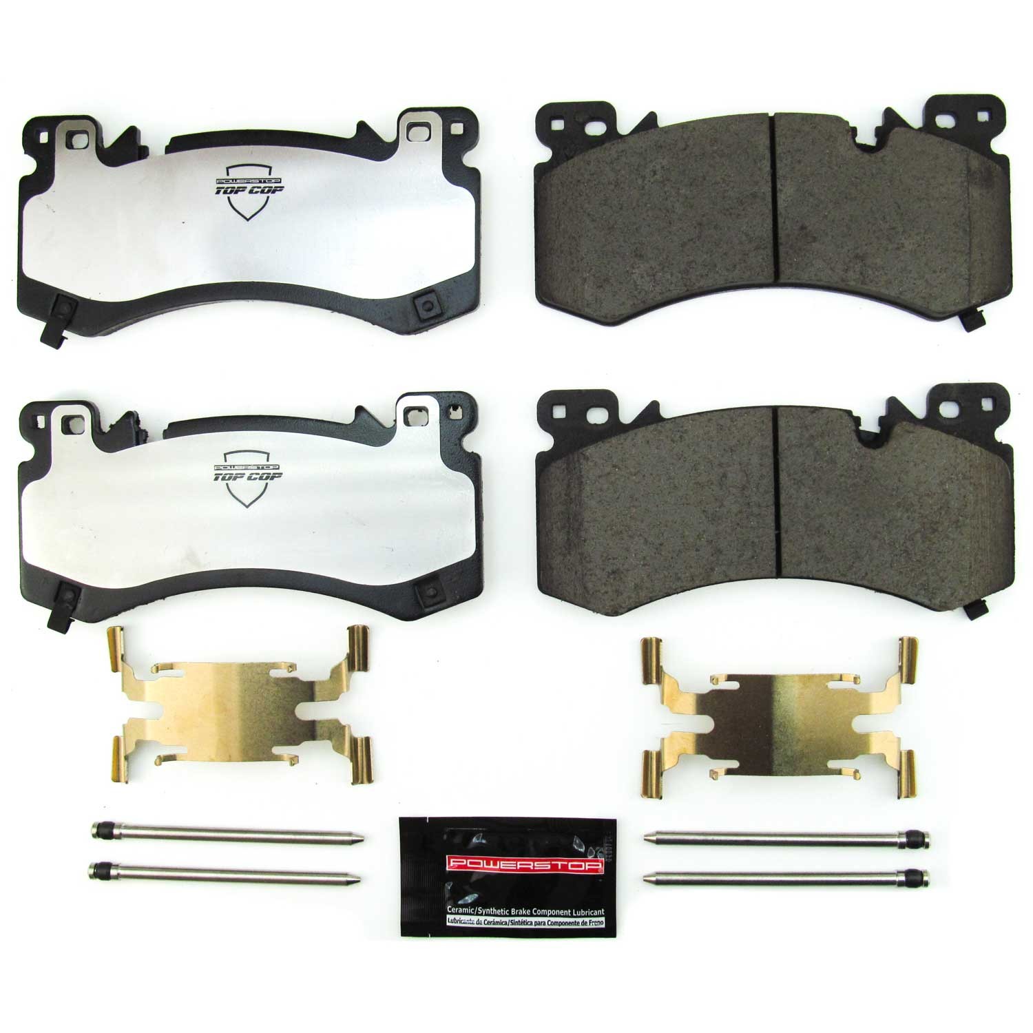PowerStop - Z37 Top-Cop Carbon-Fiber Ceramic Brake Pads