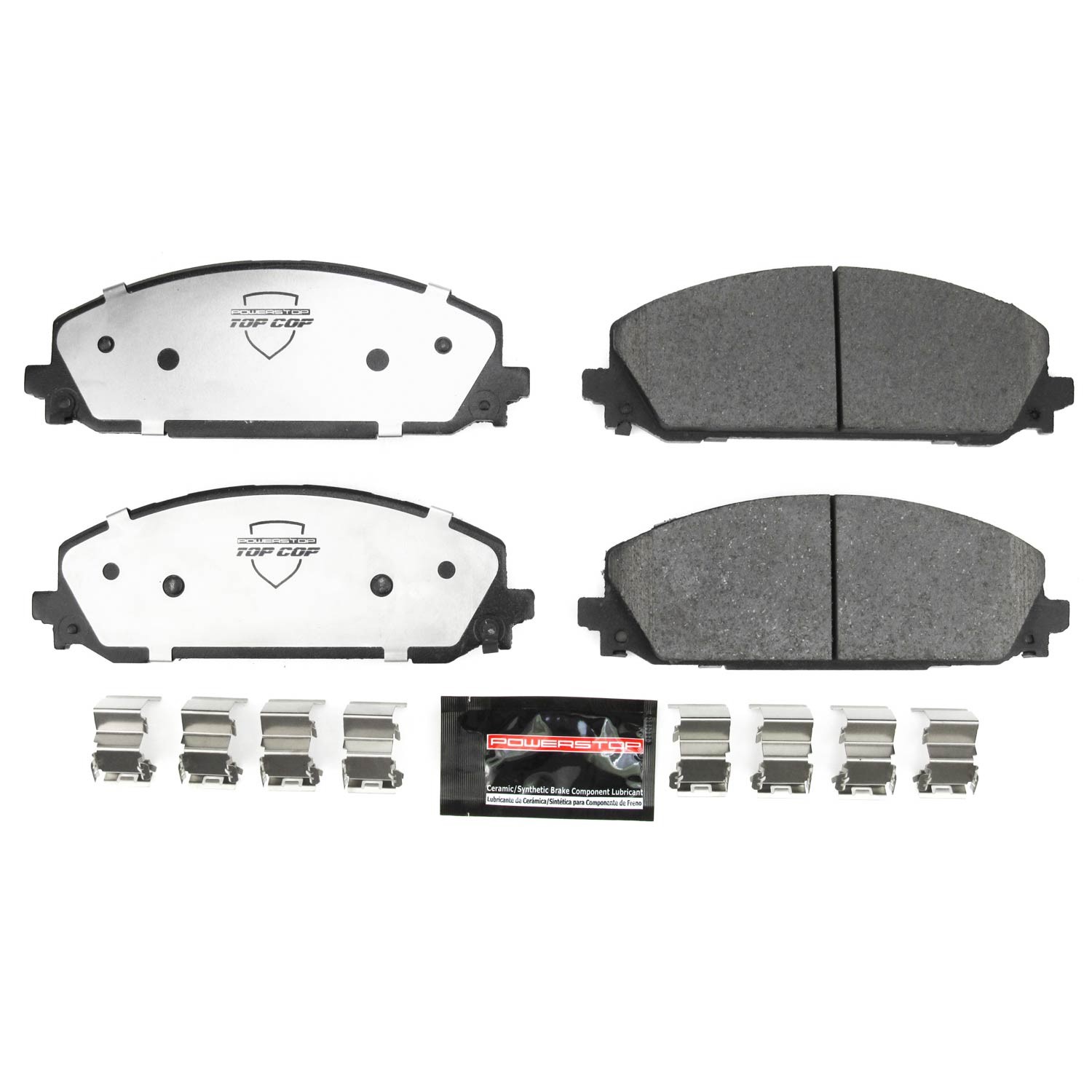 PowerStop - Z37 Top-Cop Carbon-Fiber Ceramic Brake Pads