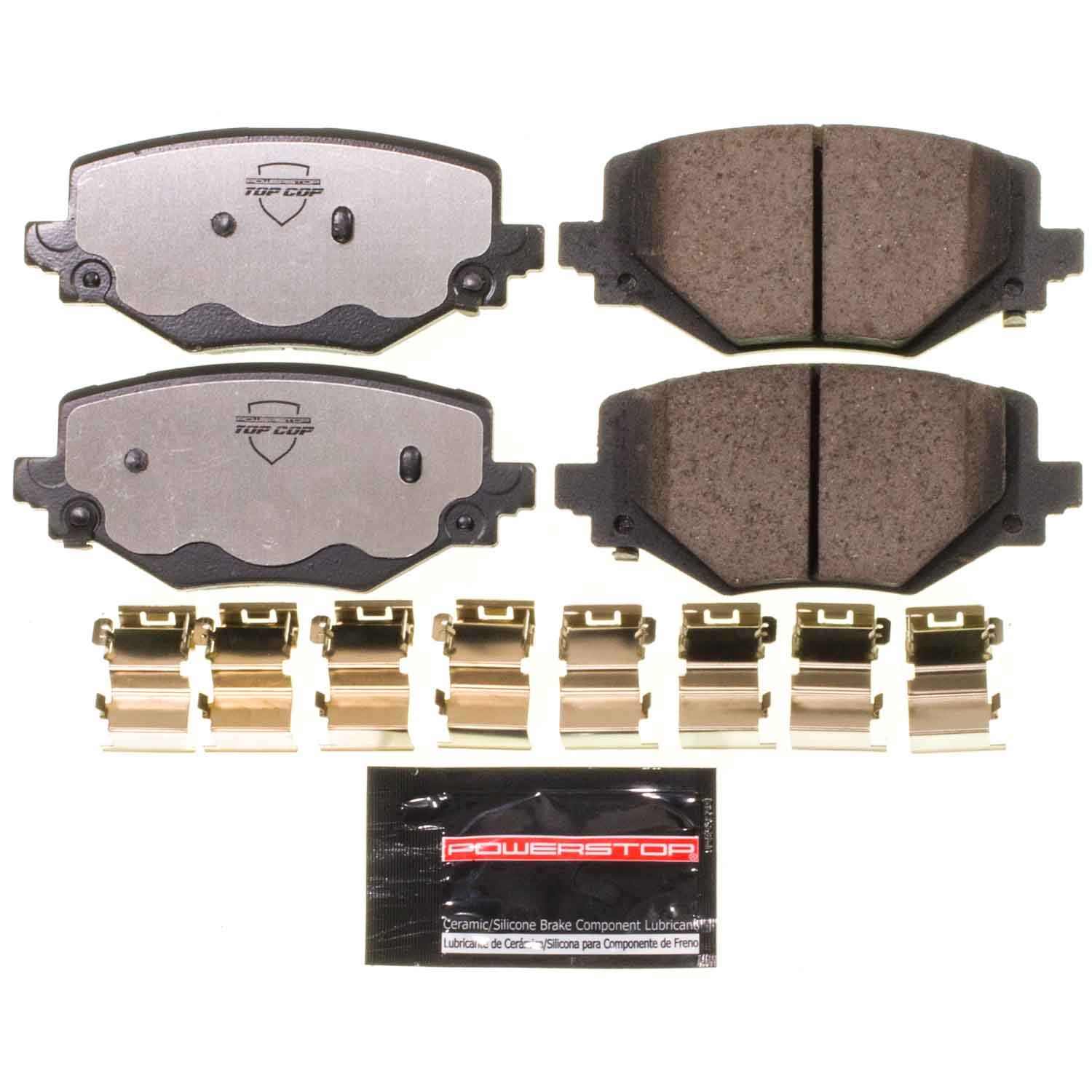 PowerStop - Z37 Top-Cop Carbon-Fiber Ceramic Brake Pads