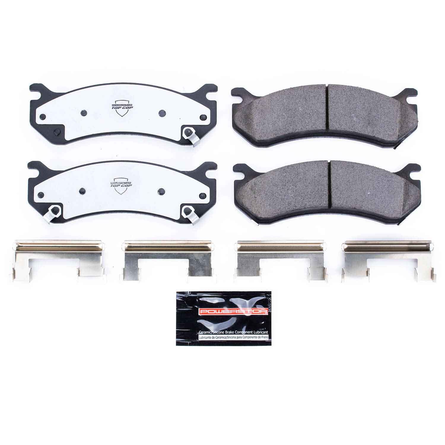 PowerStop - Z37 Top-Cop Carbon-Fiber Ceramic Brake Pads