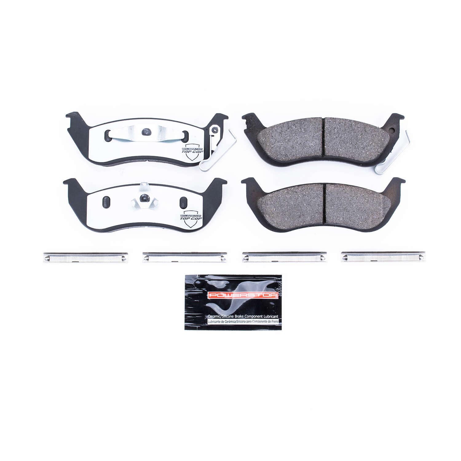 PowerStop - Z37 Top-Cop Carbon-Fiber Ceramic Brake Pads