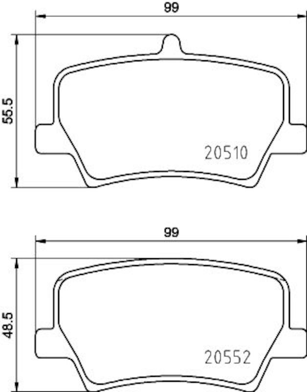 Disc Brake Pad Set