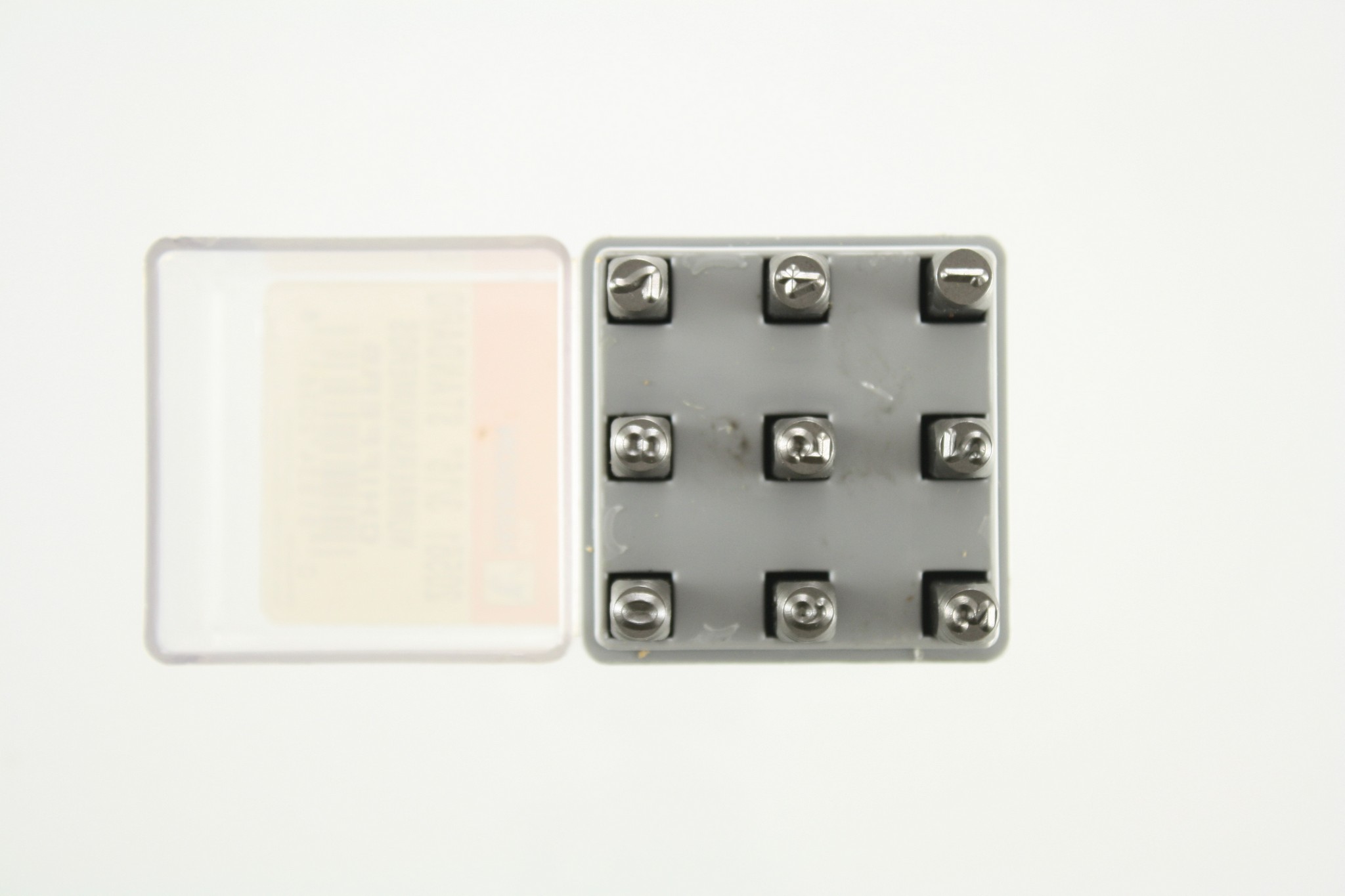 3/16 METAL NUMBER STAMP