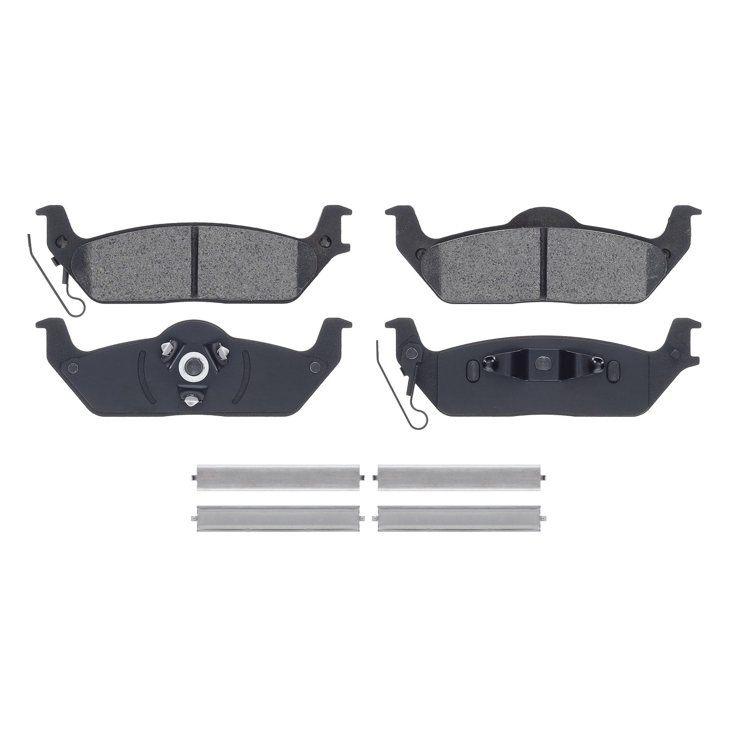 Shimmed, slotted and chamfered for maximum performance (where applicable)