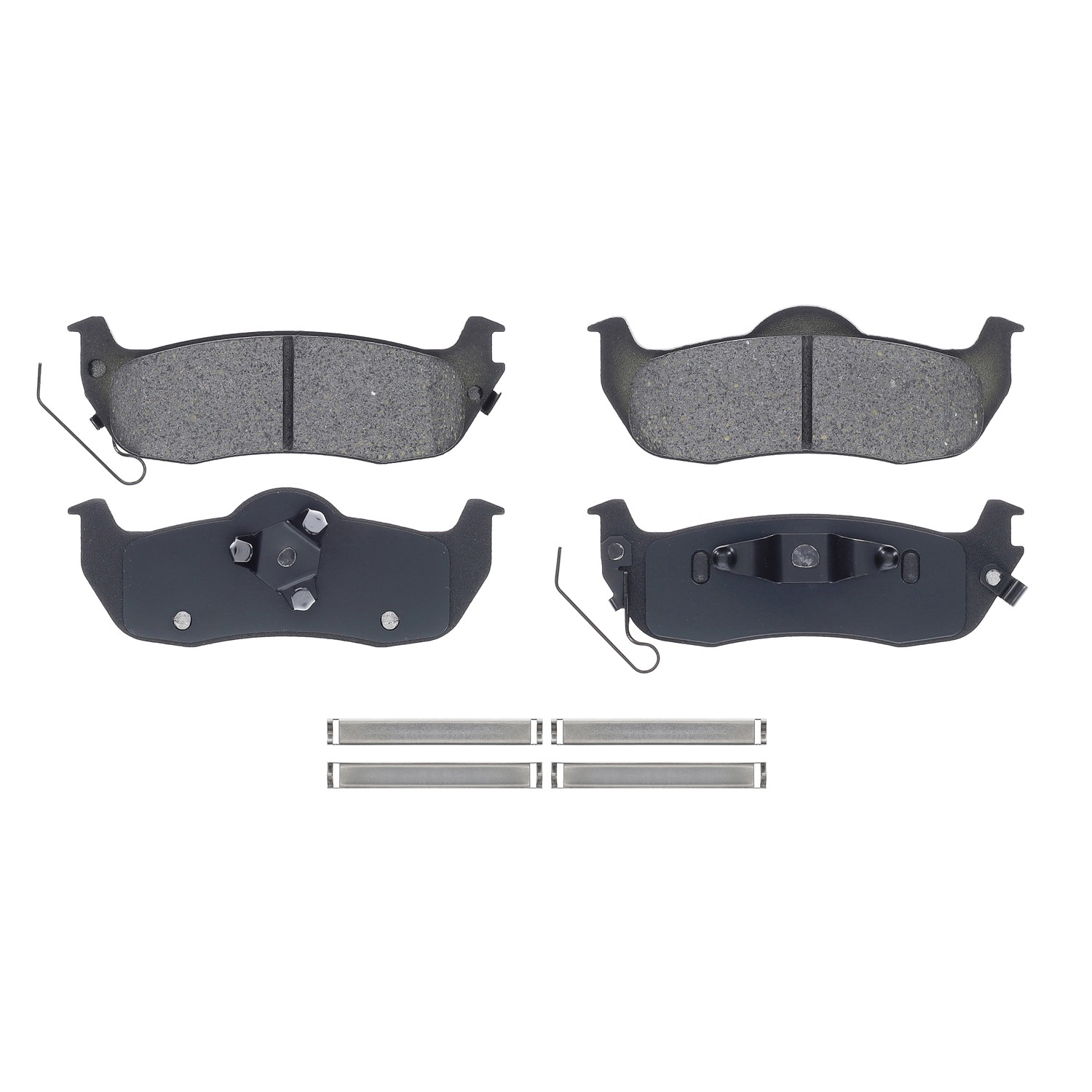 Shimmed, slotted and chamfered for maximum performance (where applicable)