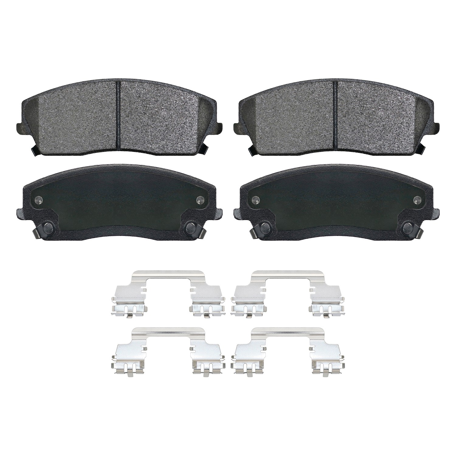 Shimmed, slotted and chamfered for maximum performance (where applicable)