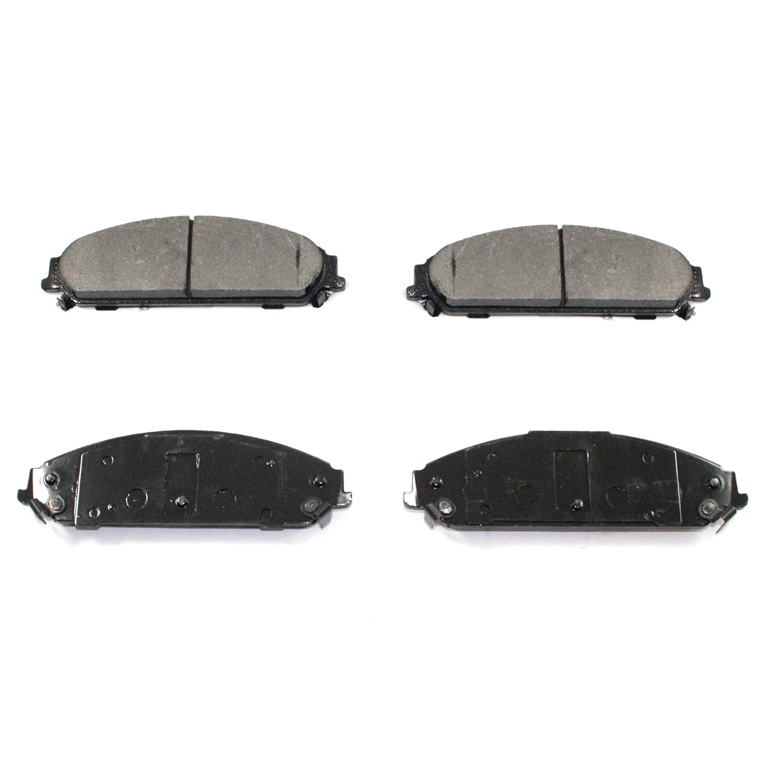 Shimmed, slotted and chamfered for maximum performance (where applicable)