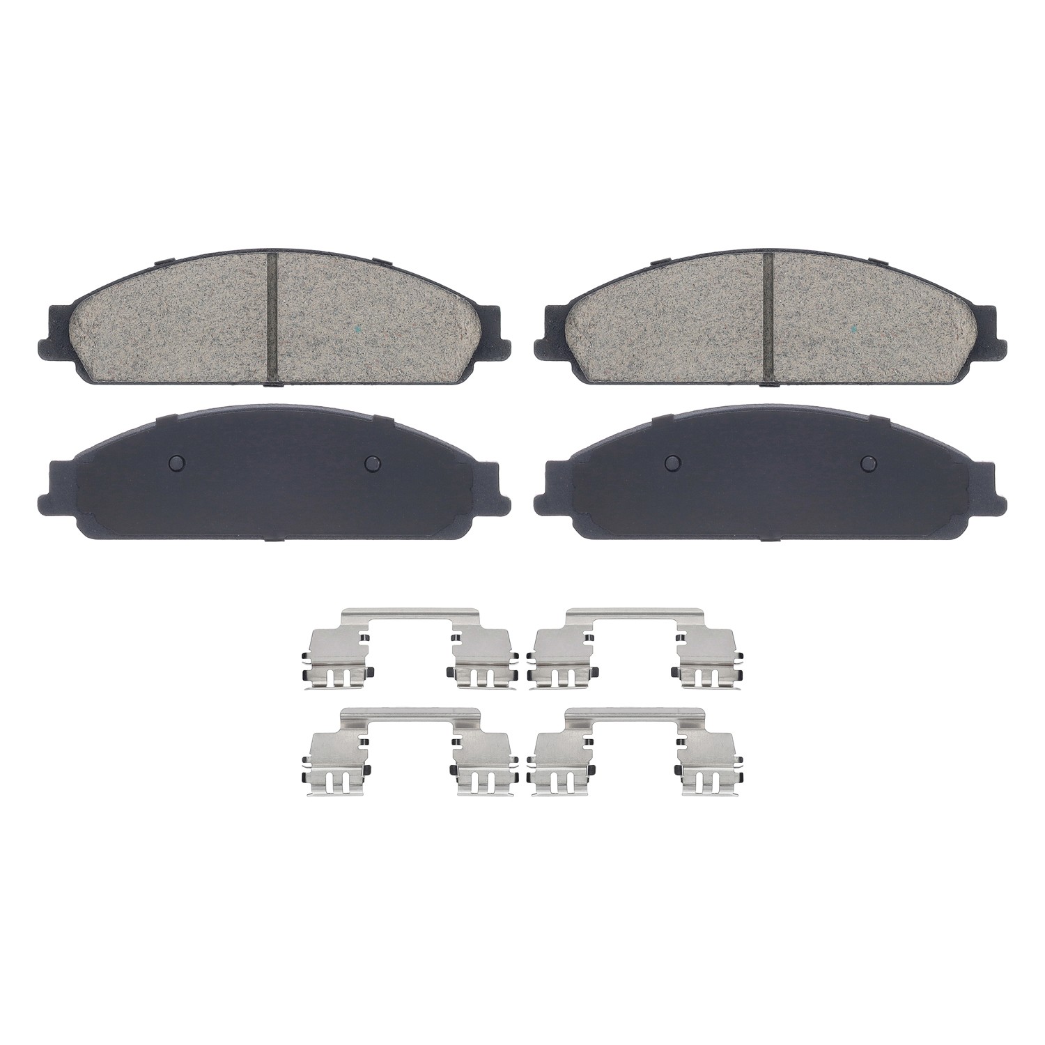 Shimmed, slotted and chamfered for maximum performance (where applicable)