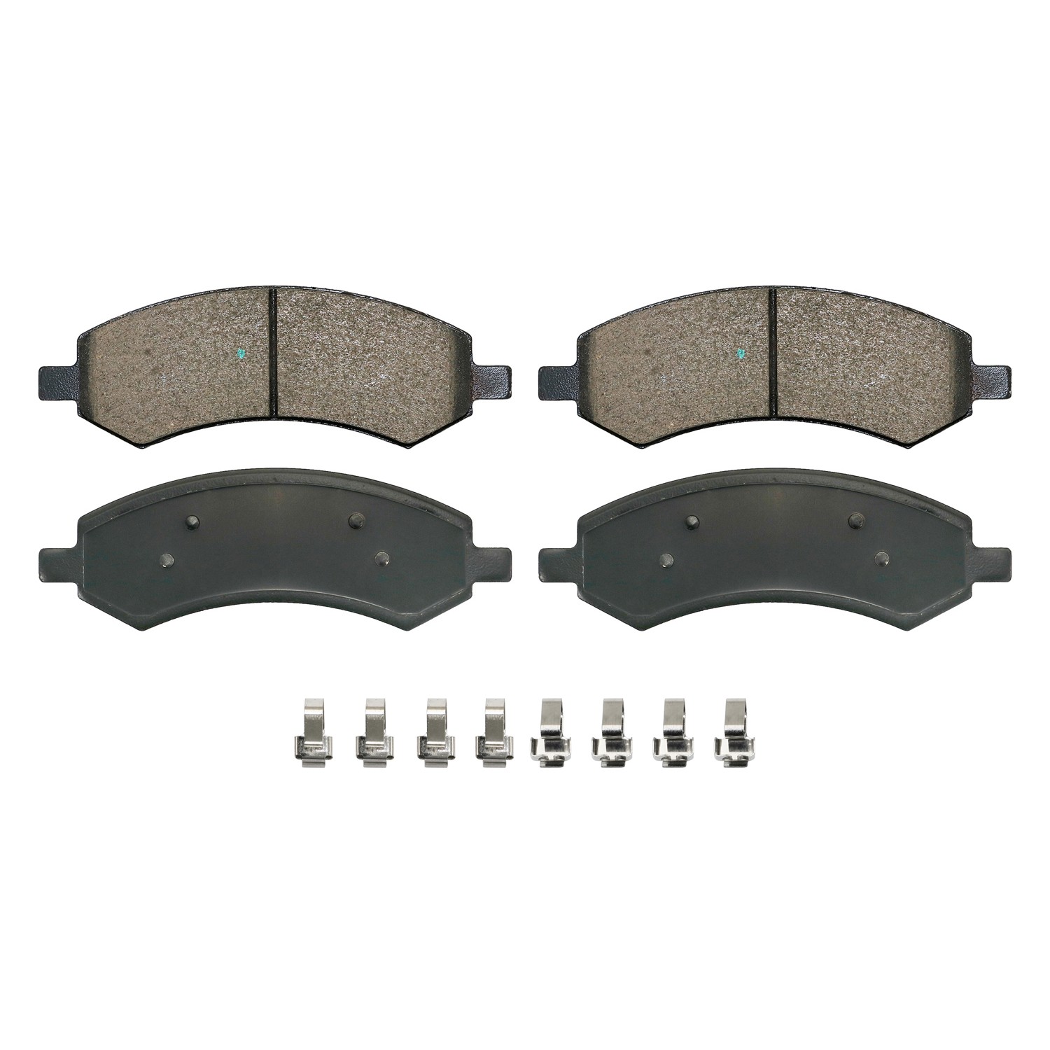 Shimmed, slotted and chamfered for maximum performance (where applicable)