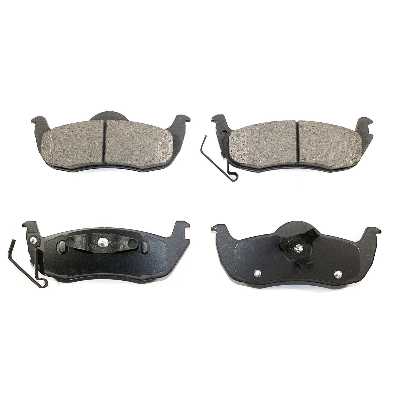Shimmed, slotted and chamfered for maximum performance (where applicable)