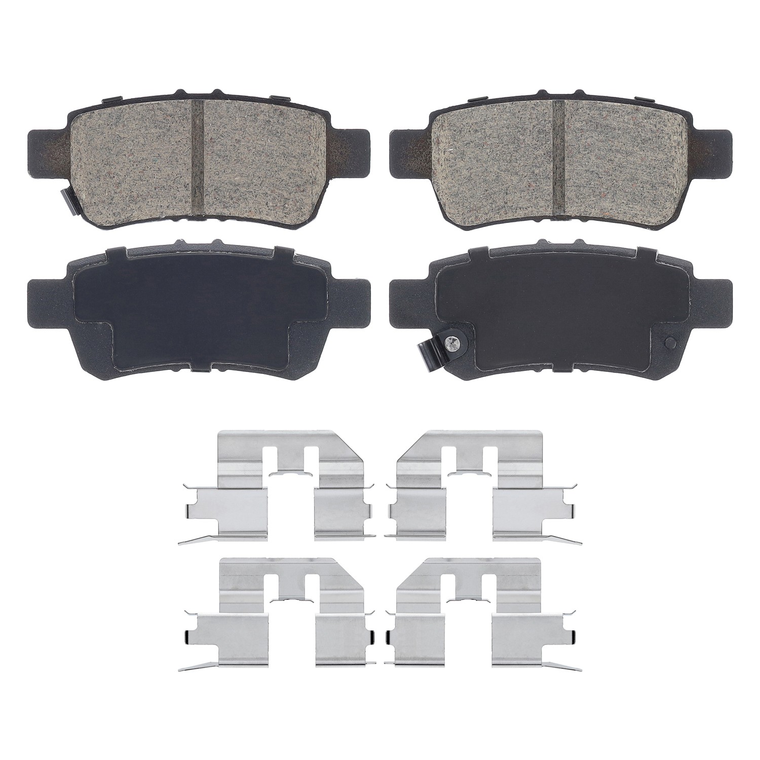 Shimmed, slotted and chamfered for maximum performance (where applicable)