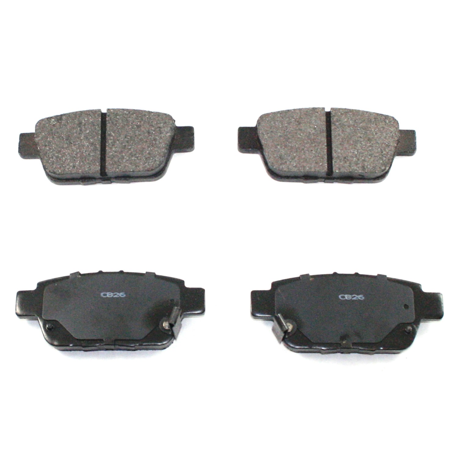 Shimmed, slotted and chamfered for maximum performance (where applicable)