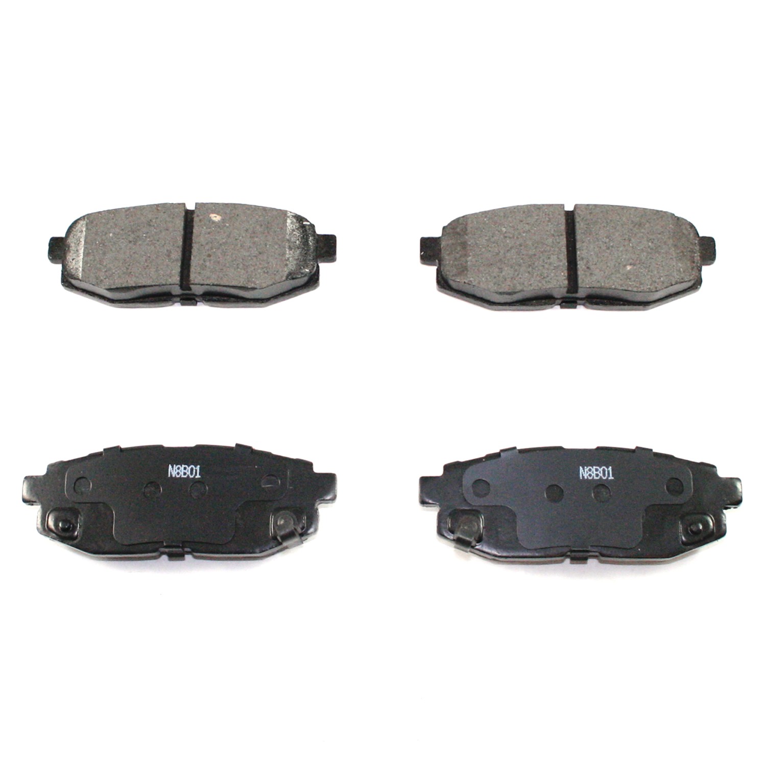 Shimmed, slotted and chamfered for maximum performance (where applicable)